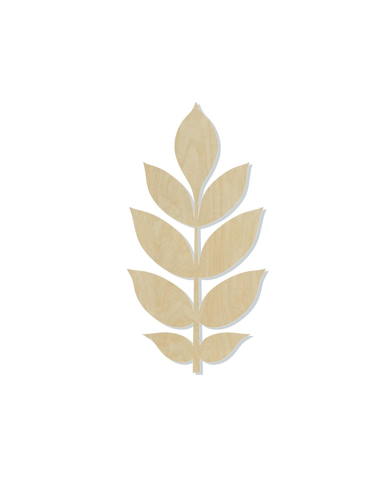 Ash Leaf Wood Blank Cutout Fall Time Fall Colors Fall Leaves #1167 - Multiple Sizes Available - Unfinished Wood Cutout Shapes
