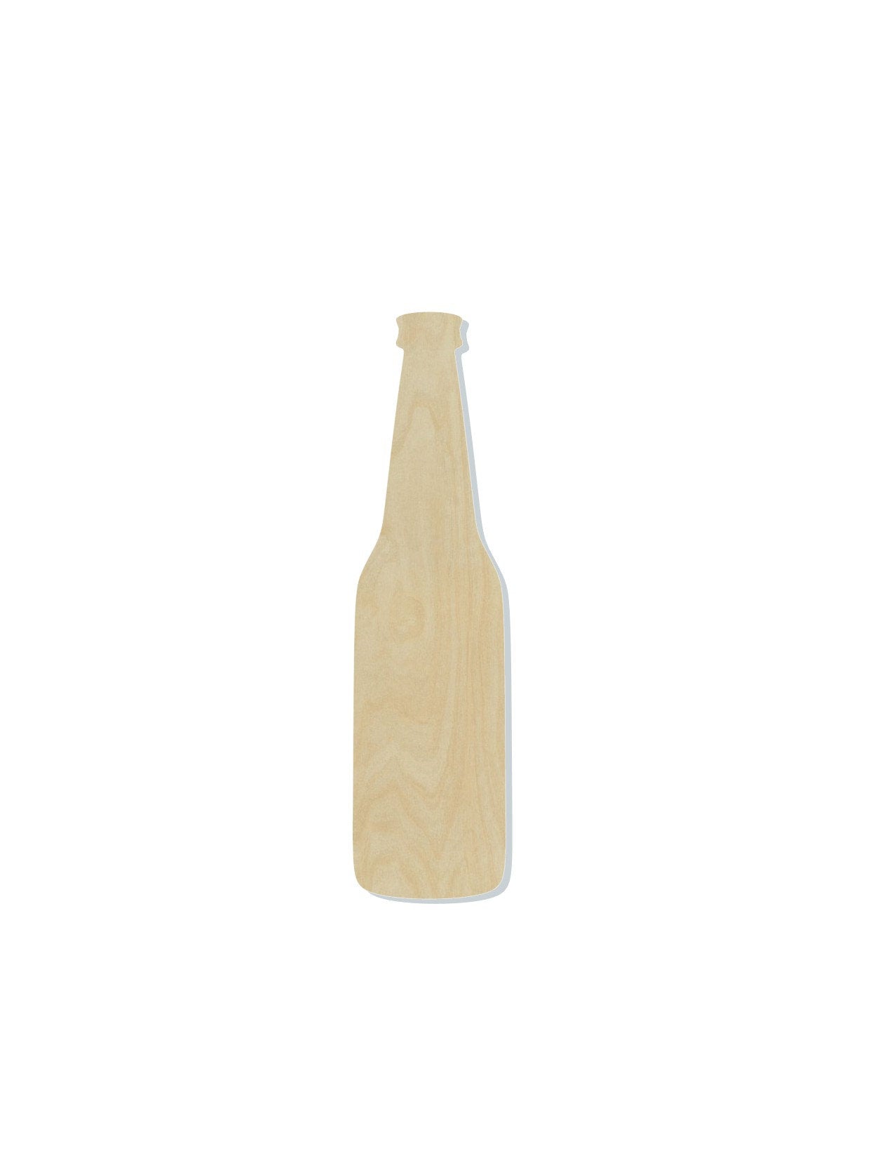 Beer Bottle Wood Cutout blank Good Times Beers Up #1175 - Multiple Sizes Available - Unfinished Wood Cutout Shapes