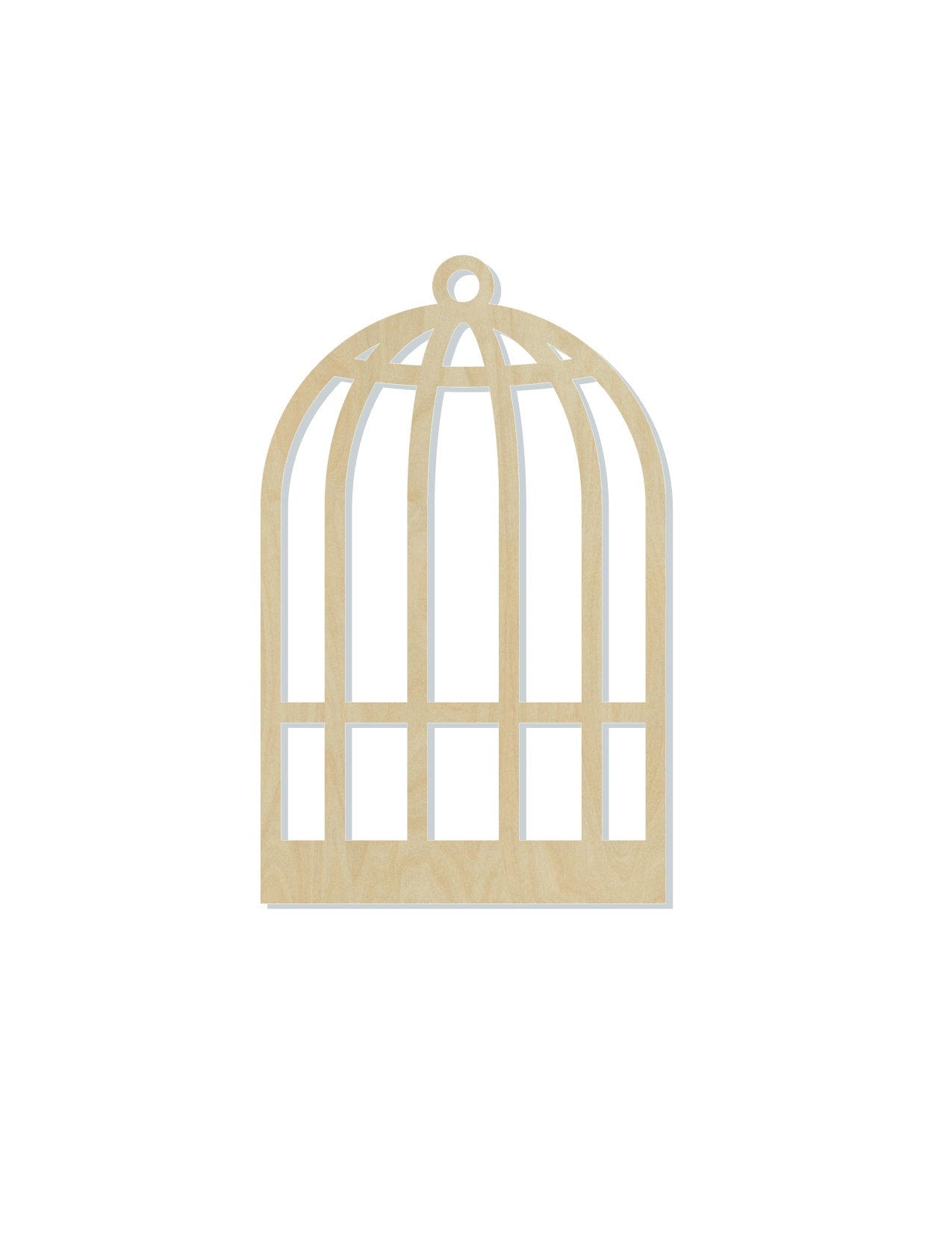Bird Cage Bird blank wood cutouts #1178 - Multiple Sizes Available - Unfinished Wood Cutout Shapes