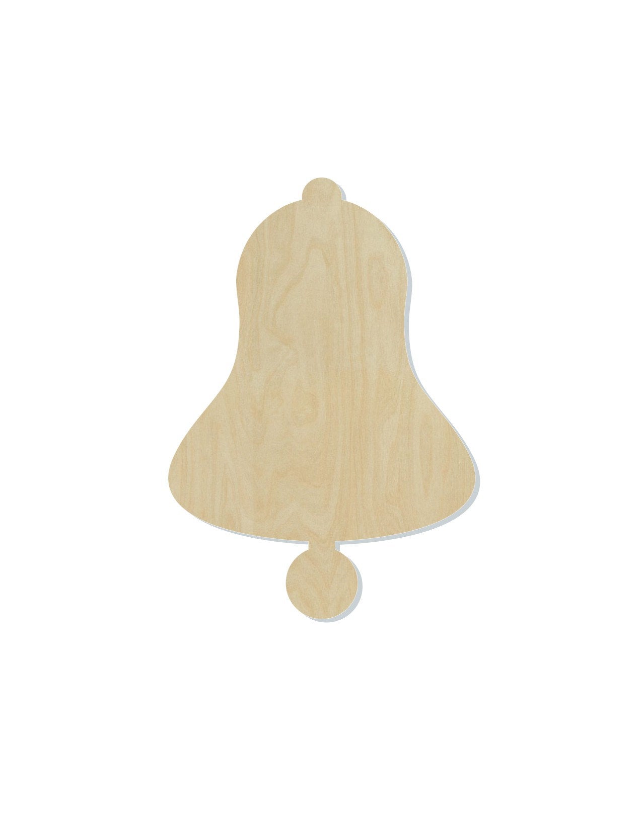Bell Wood blank Cutouts Bell ring #1181 - Multiple Sizes Available - Unfinished Wood Cutout Shapes