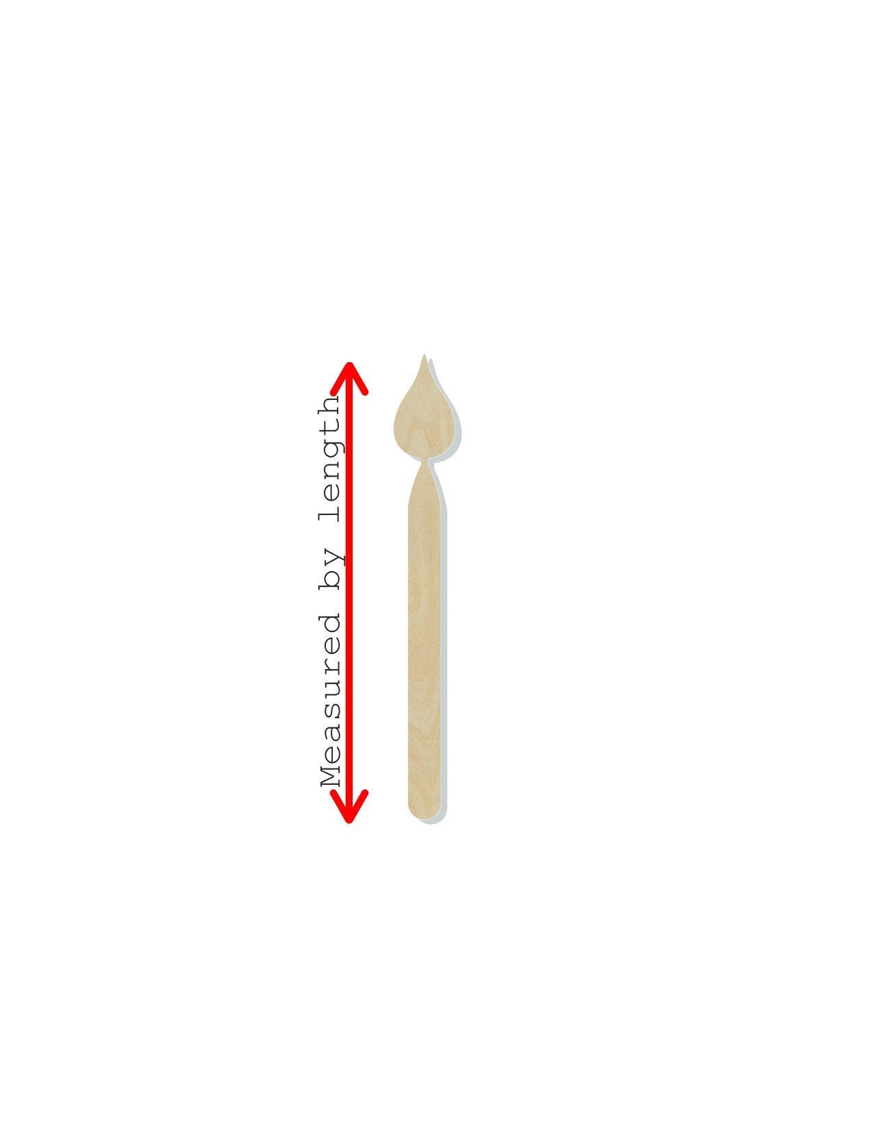 Birthday Candle Celebration Wood Blanks cutouts #1192 - Multiple Sizes Available - Unfinished Cutout Shapes