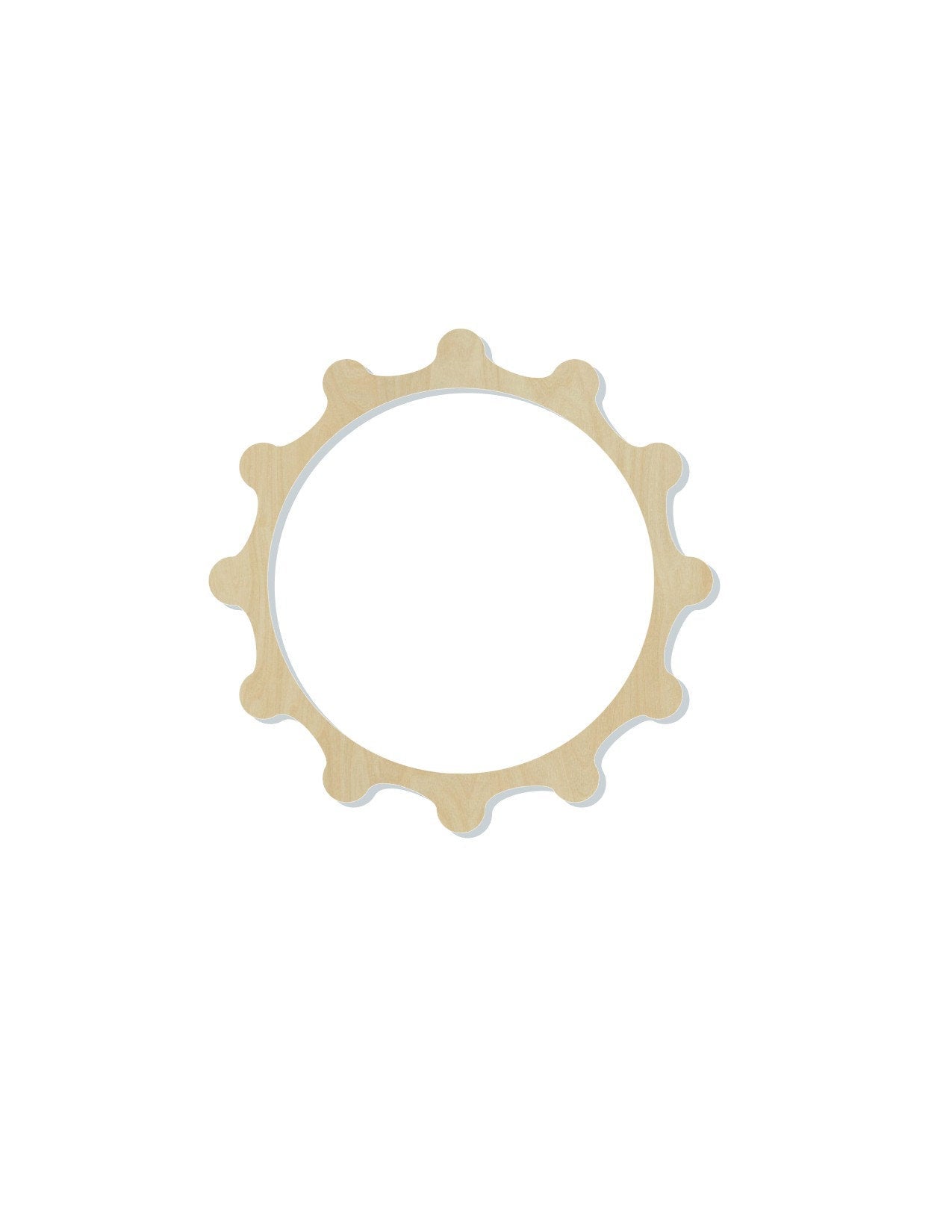 Bottle Cap Wood blank cutouts Soda Pop #1207 - Multiple Sizes Available - Unfinished Cutout Shapes