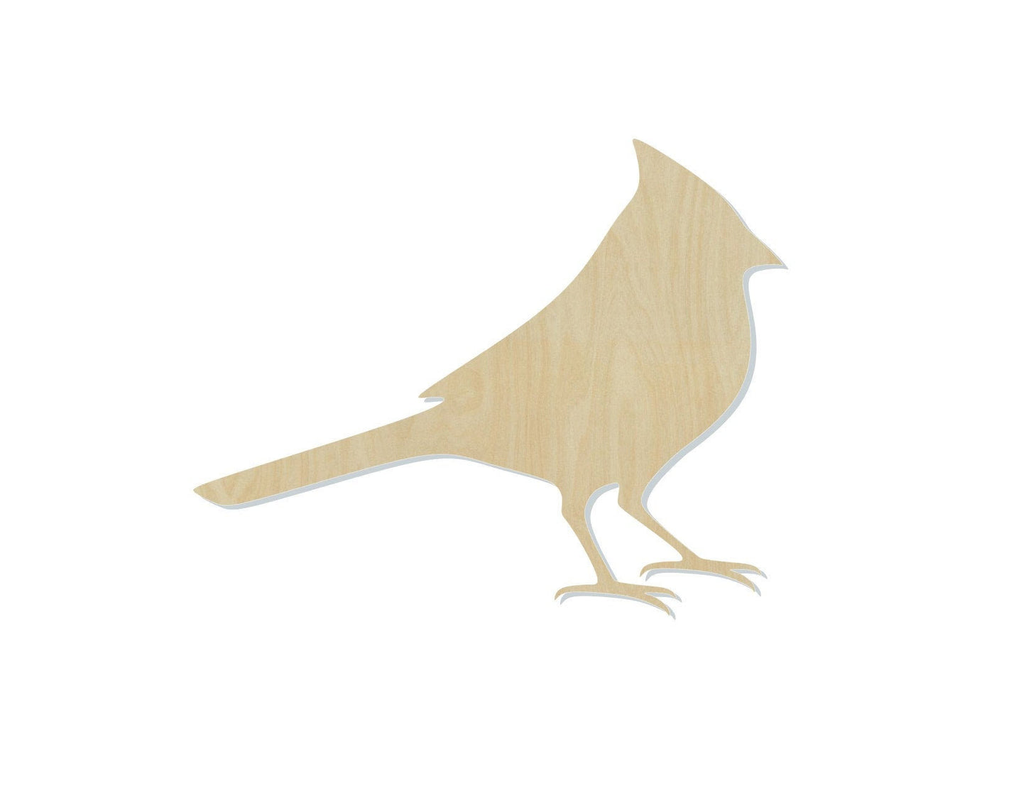 Cardinal Bird wood blank cutouts Birds DIY Paint Summertime #1259 - Multiple Sizes Available - Unfinished Wood Cutout Shapes