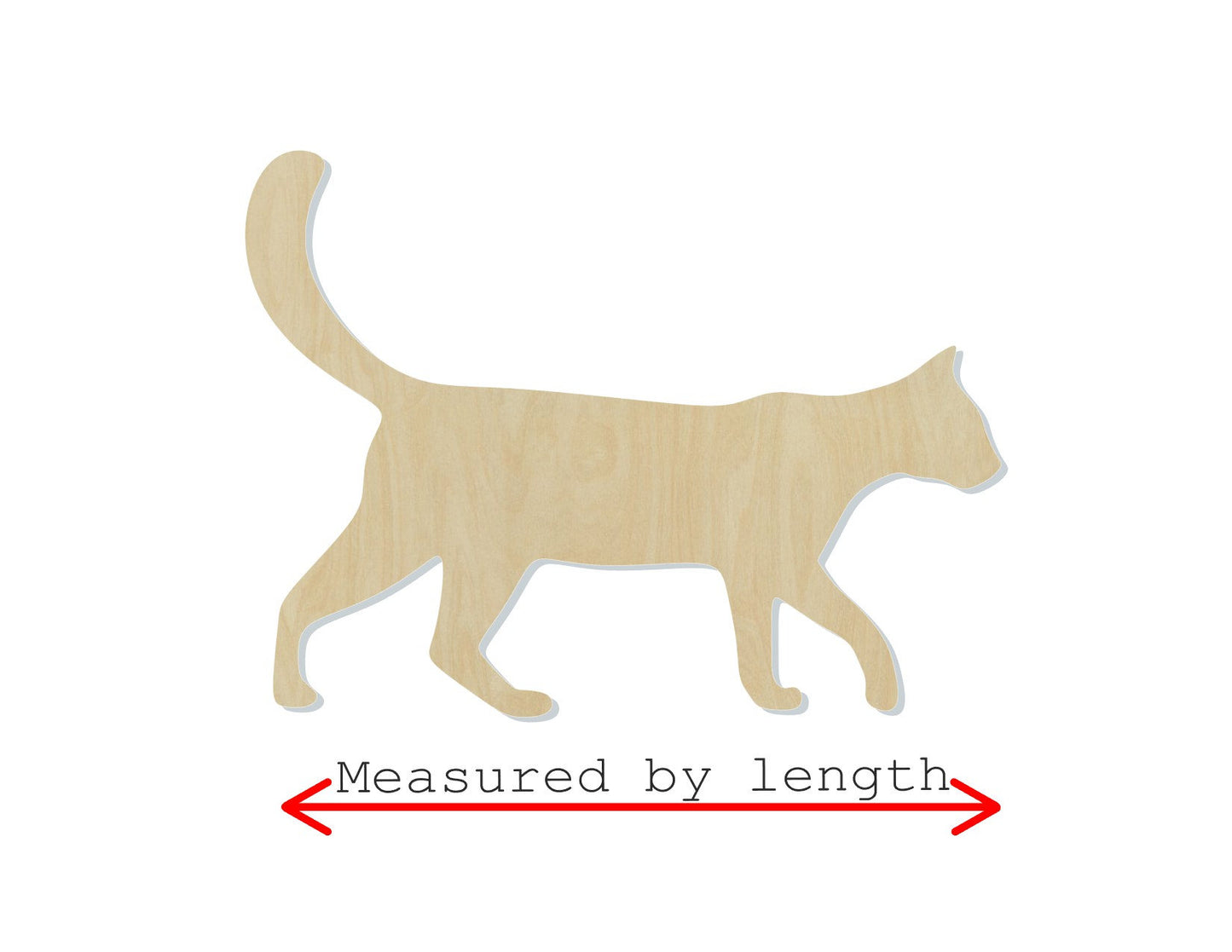 Cat Farm animals blank wood cutouts Ranch Cat cutout #1267 - Multiple Sizes Available - Unfinished Wood Cutout Shapes