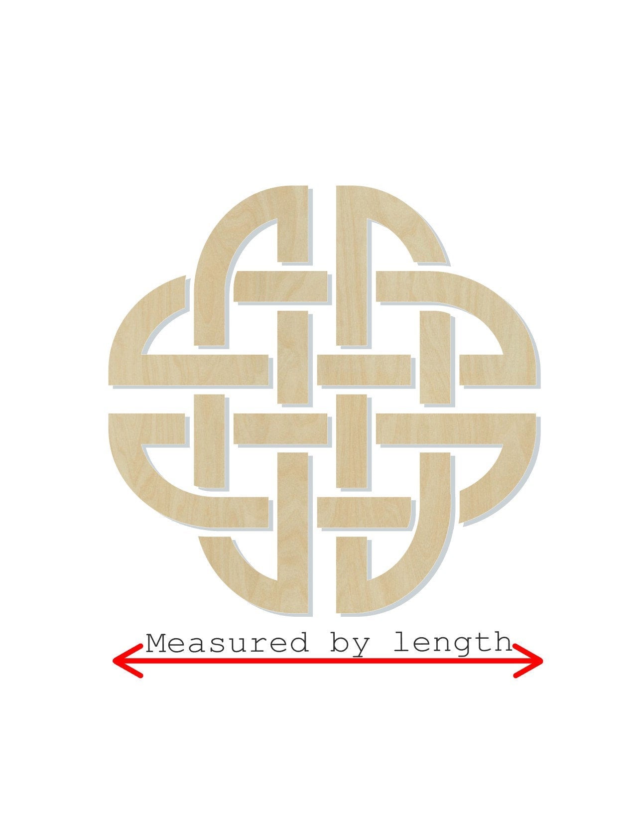 Celtic Knot Irish DIY Paint Ireland #1273 - Multiple Sizes Available - Unfinished Wood Cutout Shapes