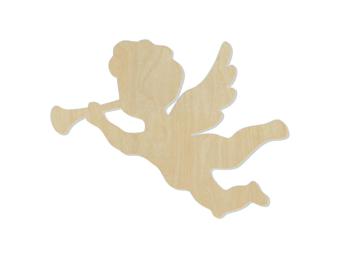 Cherub Valentine's Day Love DIY Paint wood blank cutouts #1288 - Multiple Sizes Available - Unfinished Cutout Shapes