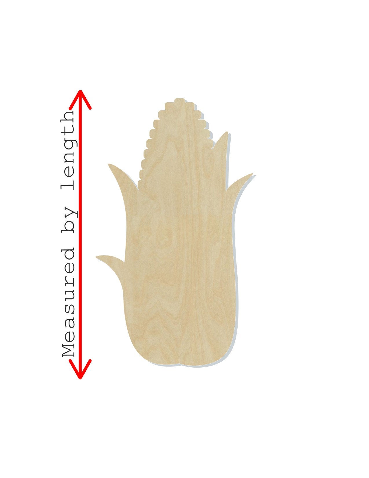 Corn food cutouts wood blanks Kitchen BBQ Friends Paint yourself Paint Kit DIY #1326 - Multiple Sizes Available - Unfinished Cutout Shapes