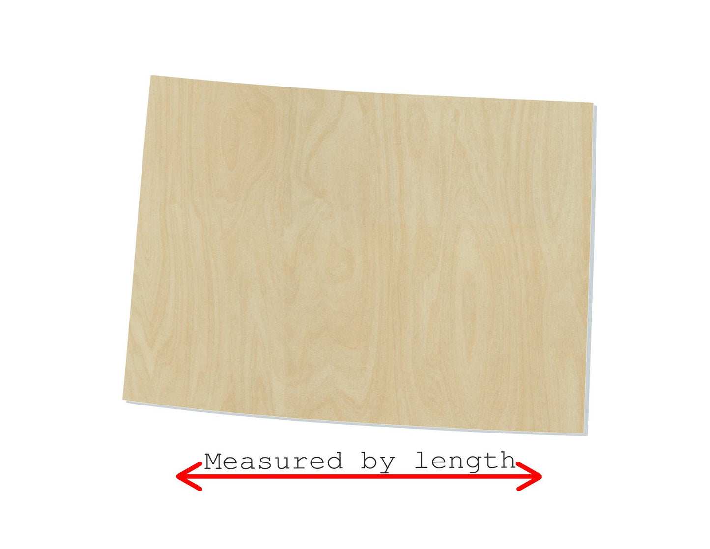Colorado State wood cutouts wood blanks DIY Paint kit State cutouts #1350 - Multiple Sizes Available - Unfinished Cutout Shapes