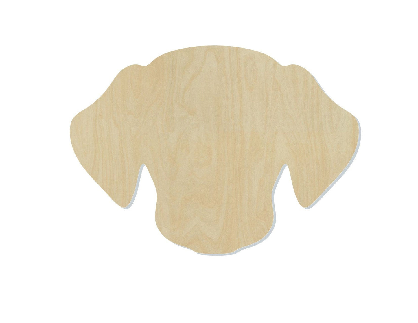 Dog Face Puppy paint cutout cutouts wood blanks mans best friend DIY #1384 - Multiple Sizes Available - Unfinished Cutout Shapes