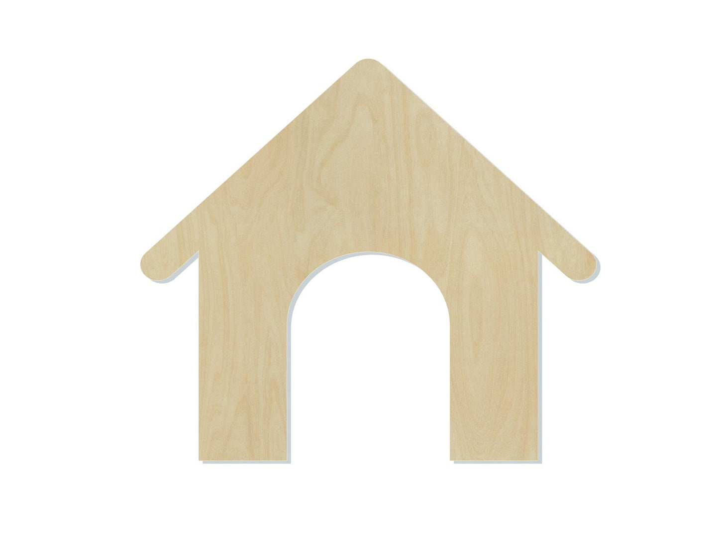 Dog House Dog cutout wood blanks Mans best friend DIY paint kit #1385 - Multiple Sizes Available - Unfinished Cutout Shapes