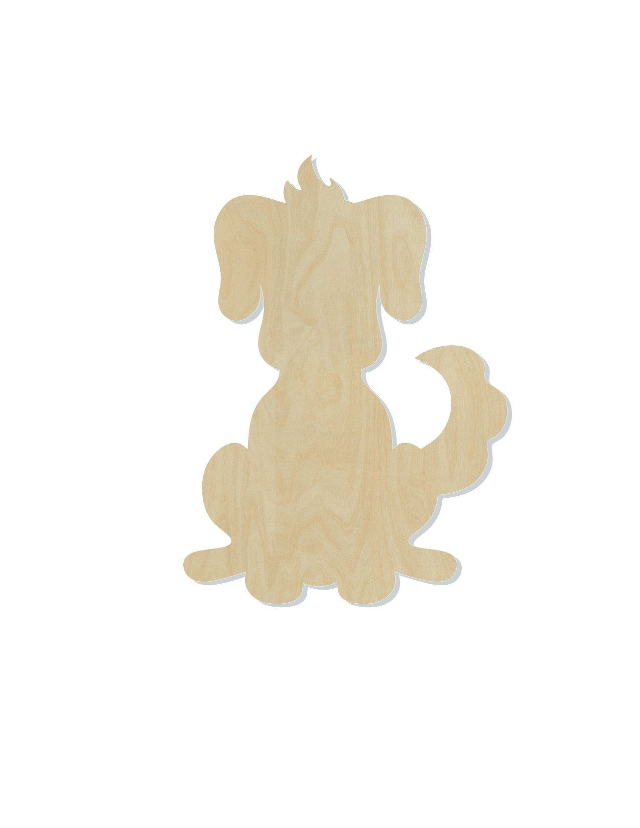 Dog Cutout Animal cutouts DIY paint kit Mans best friend Puppy #1386 - Multiple Sizes Available - Unfinished Cutout Shapes