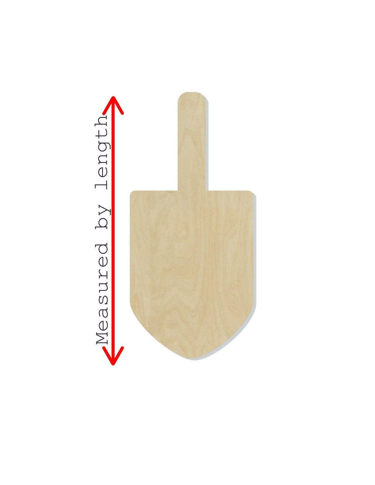 Dreidel cutouts wood blanks Jewish Game Religion DIY Paint kit #1409 - Multiple Sizes Available - Unfinished Cutout Shapes