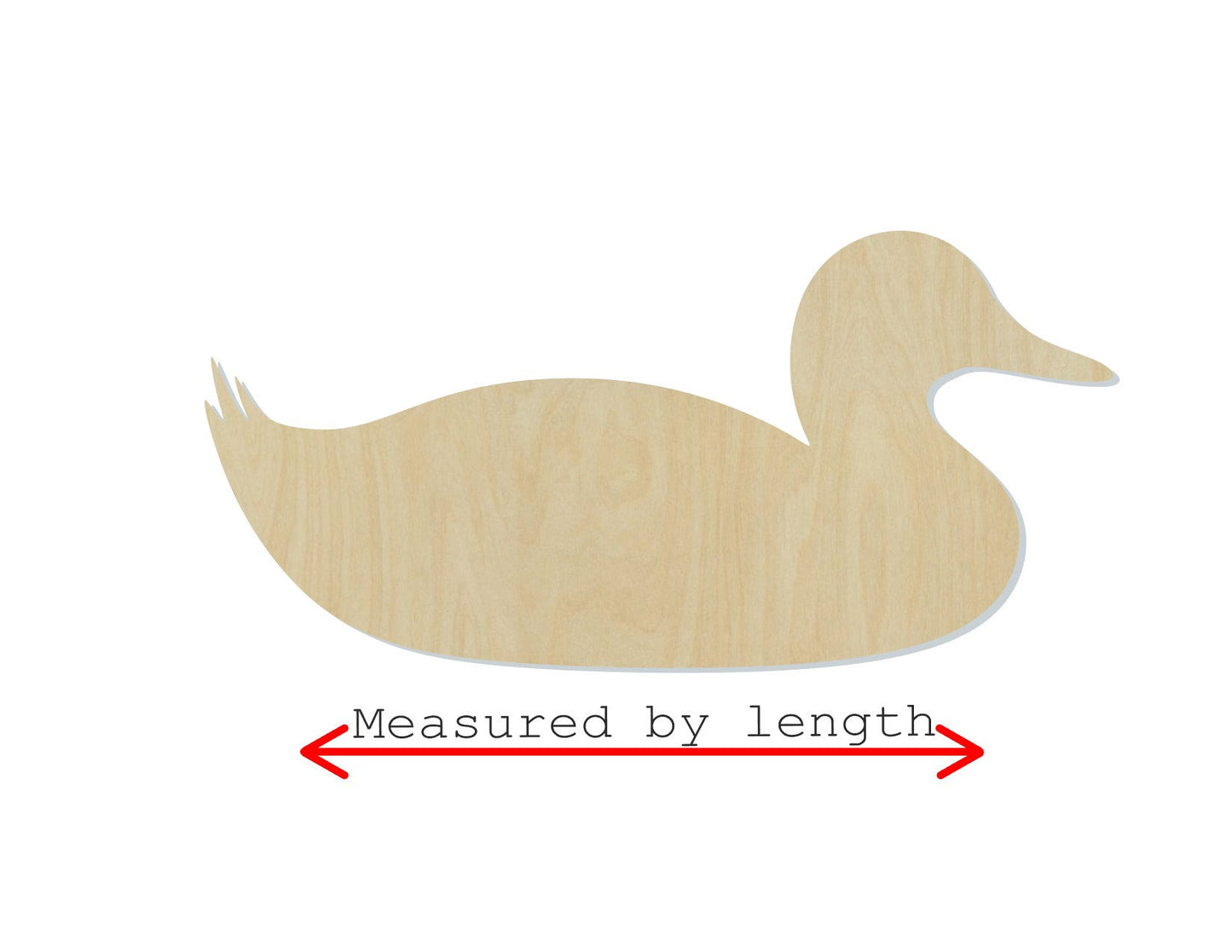 Duck pond duck cutouts wood blanks animal cutouts zoo animals DIY paint kit #1417 - Multiple Sizes Available - Unfinished Cutout Shapes