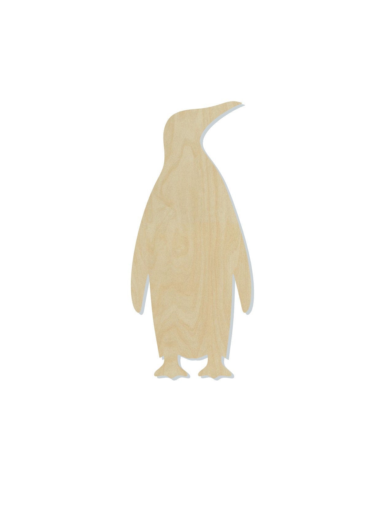 Emperor Penguin Cutout wood cutouts zoo Animals Arctic Ocean sea Beach #1443 - Multiple Sizes Available - Unfinished Cutout Shapes
