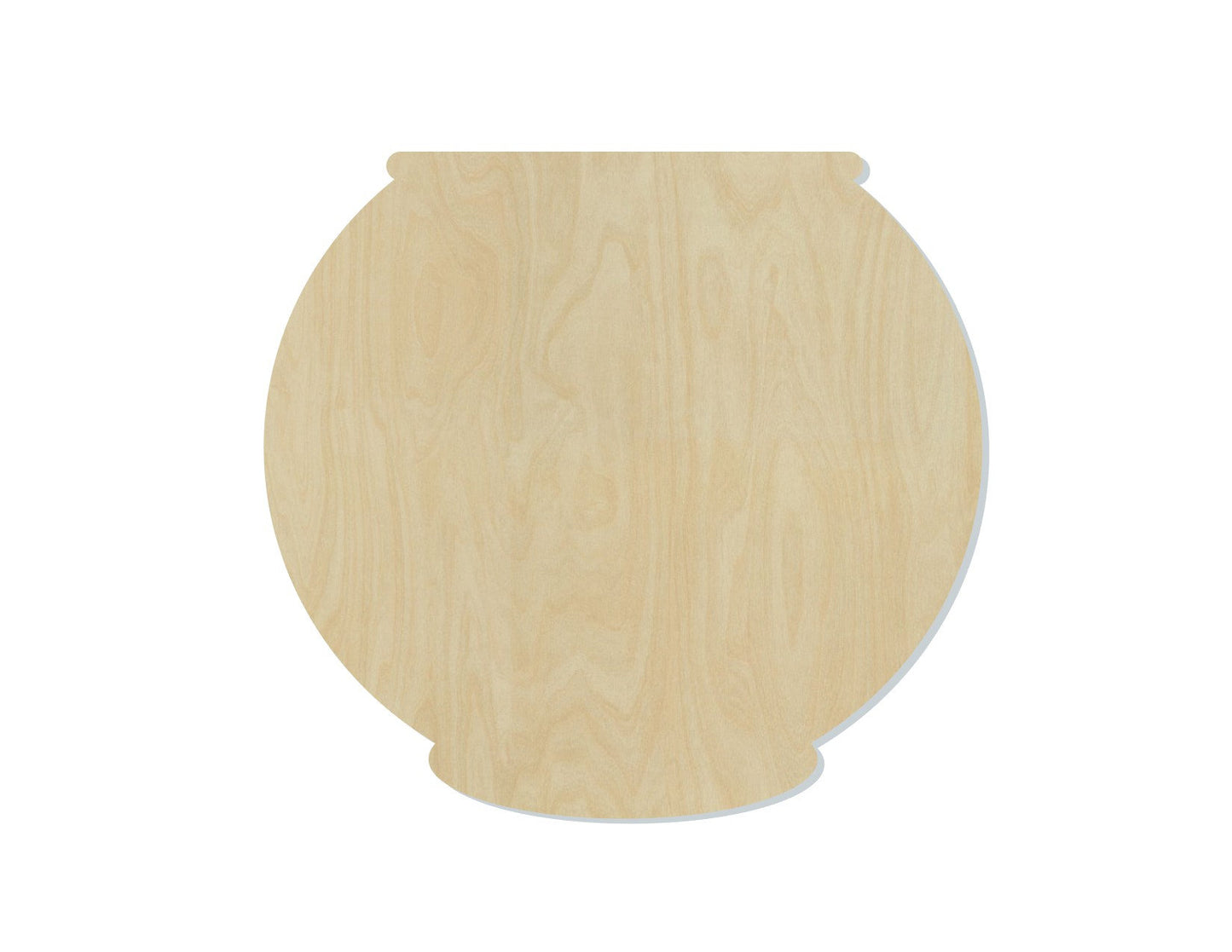 Fish Bowl Pet Fishes wood cutouts DIY paint kit Paint yourself #1470 - Multiple Sizes Available - Unfinished Wood Cutout Shapes