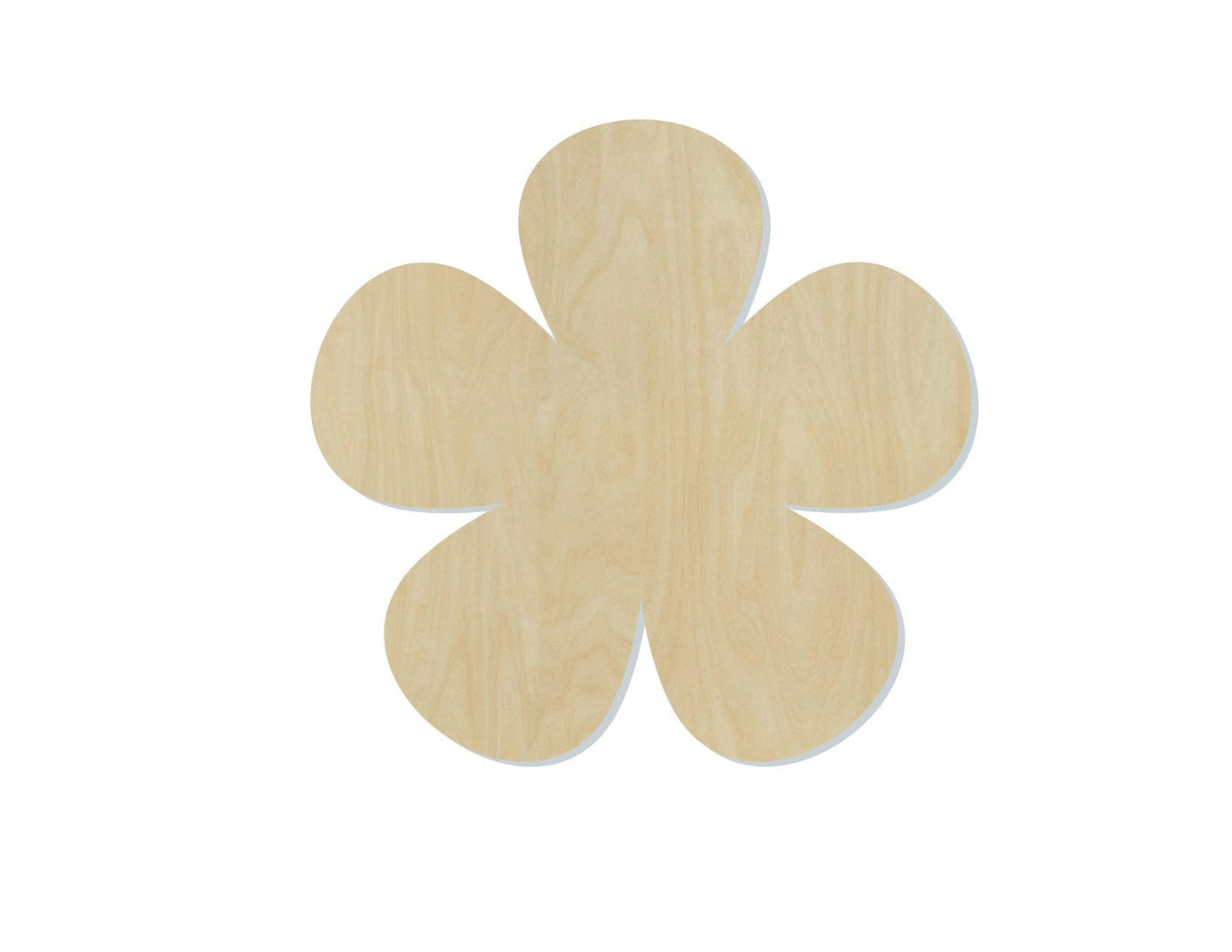 Flower cutout wood cutouts Flowers garden pretty DIY Paint kit #1480 - Multiple Sizes Available - Unfinished Wood Cutout Shapes