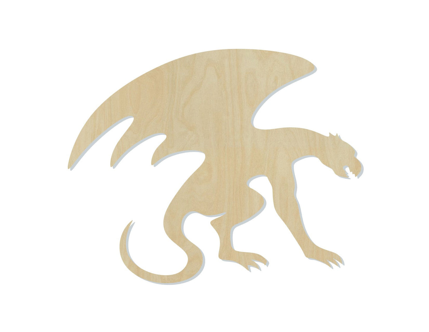 Gargoyle wood cutouts Yard decor Halloween DIY paint kit #1517 - Multiple Sizes Available - Unfinished Wood Cutout Shapes