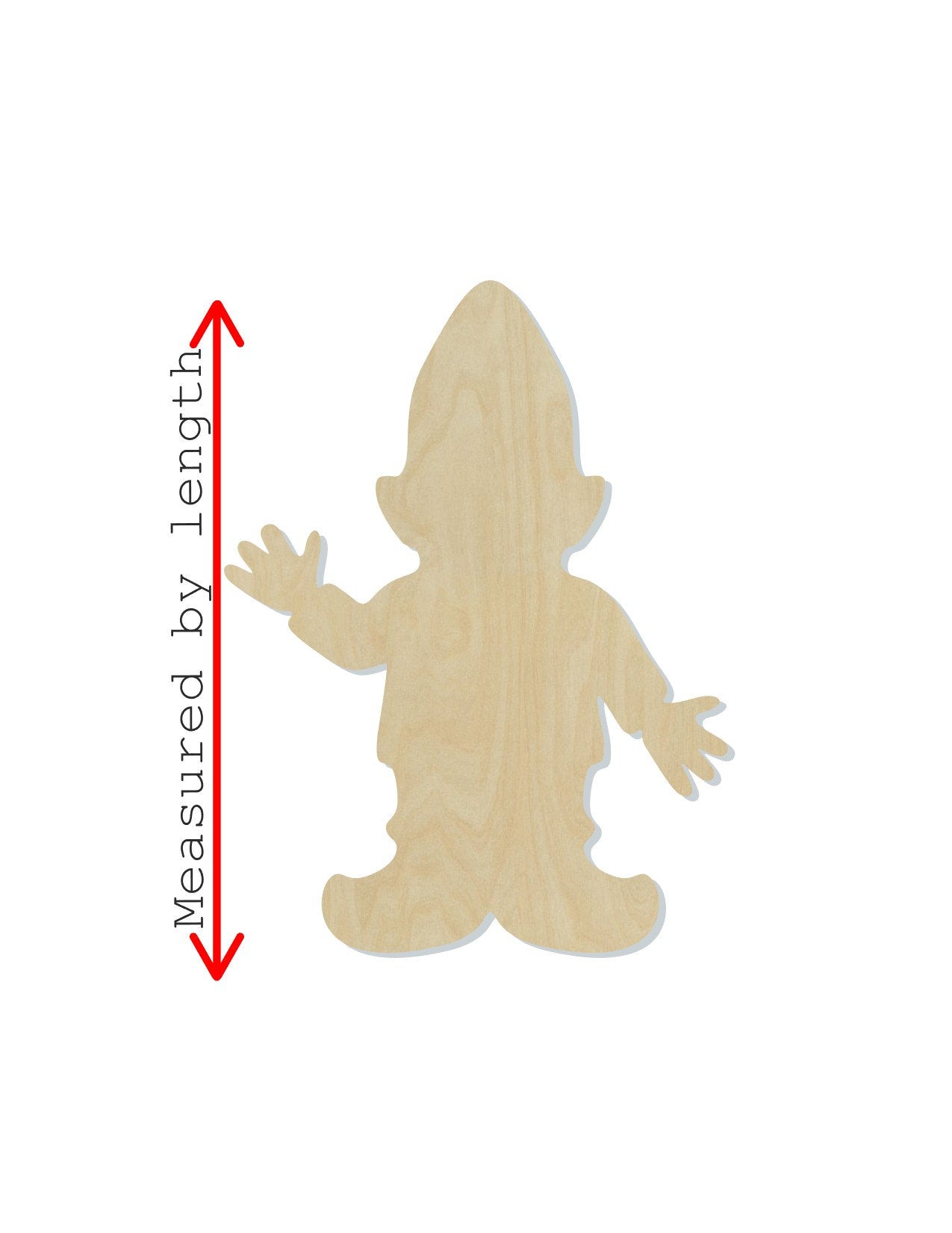 Gnome wood cutouts Home decor Garden Decor DIY Paint kit #1536 - Multiple Sizes Available - Unfinished Wood Cutout Shapes