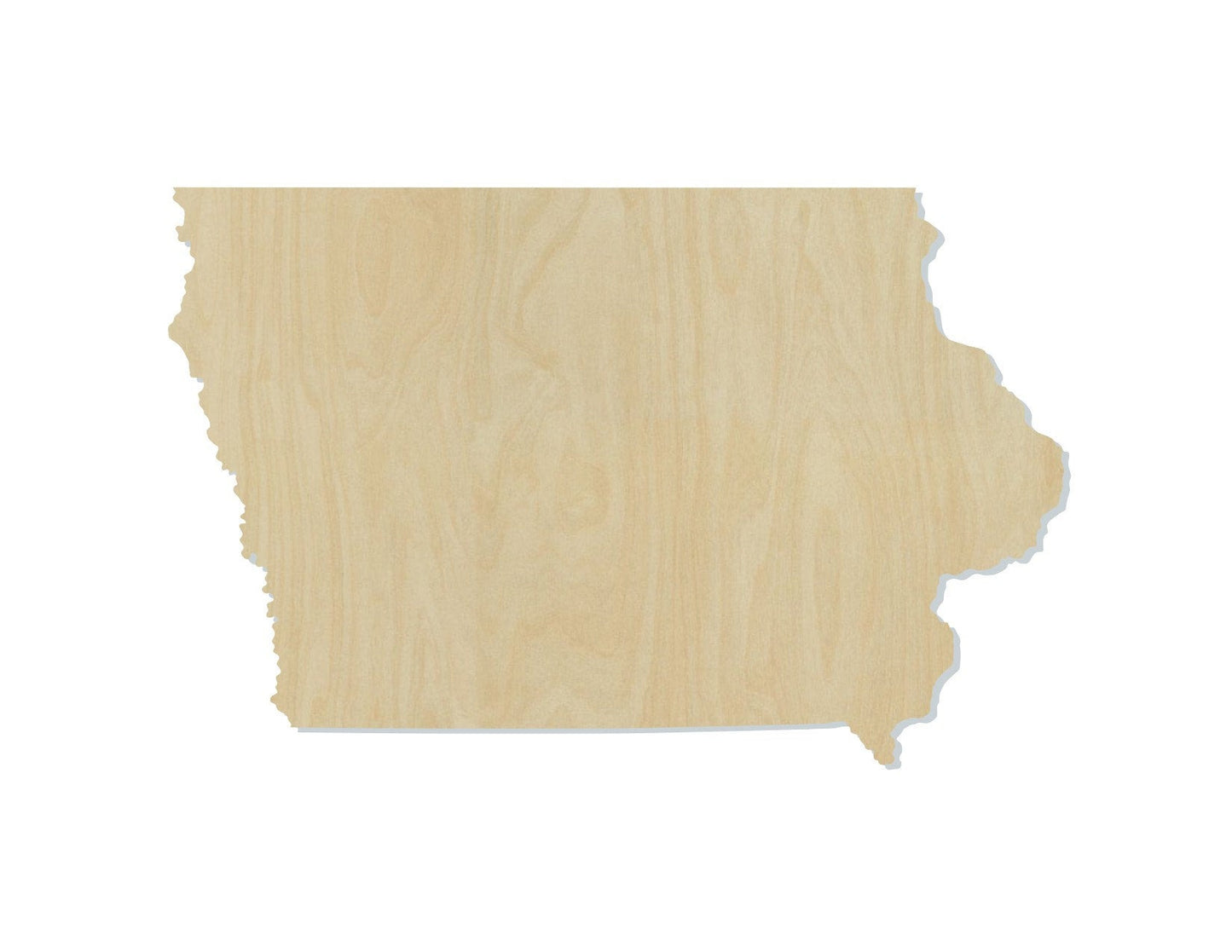Iowa State wood shape wood cutout State cutouts DIY Paint kit #1632 - Multiple Sizes Available - Unfinished Wood Cutouts Shapes
