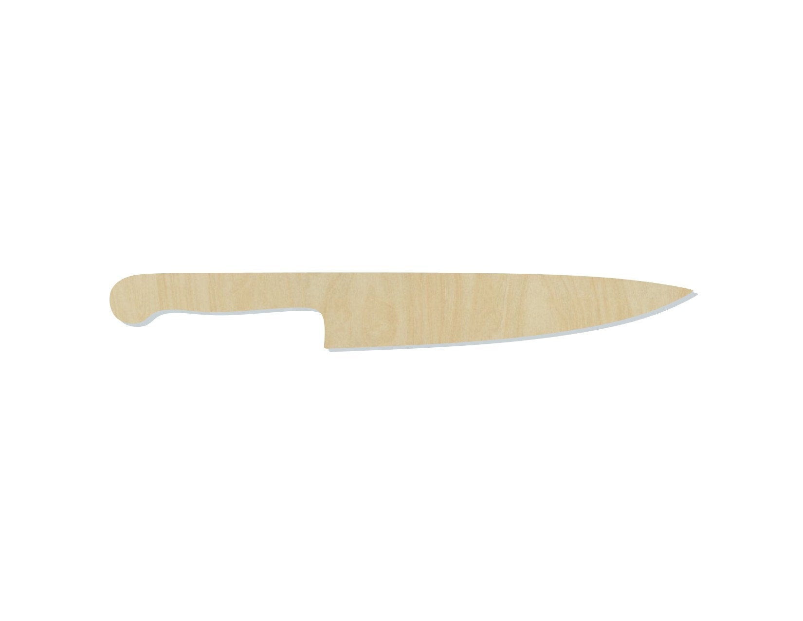 Knife Wood cutouts wood shapes kitchen decor DIY paint kit #1656 - Multiple Sizes Available - Unfinished Wood Cutout Shapes