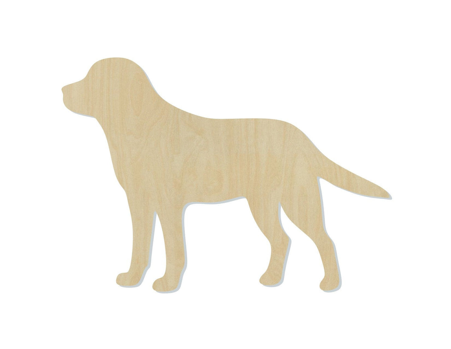 Labrador Dog wood cutouts wood shapes Dog cutouts dog shapes DIY paint kit #1661 - Multiple Sizes Available - Unfinished Wood Cutout Shapes