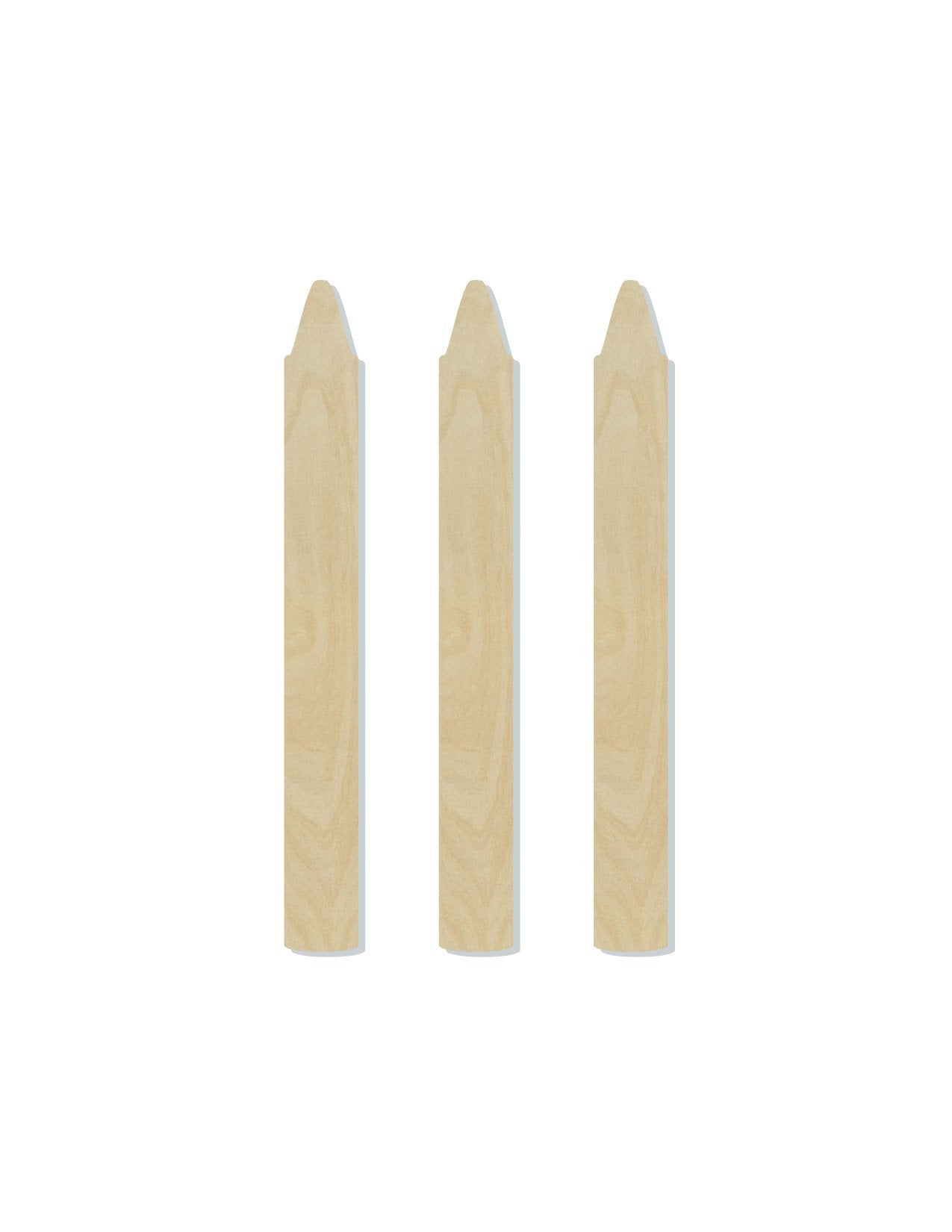 Crayons wood cutouts wood shapes School days Color DIY paint kit #1672 - Multiple Sizes Available - Unfinished Wood Cutout Shapes