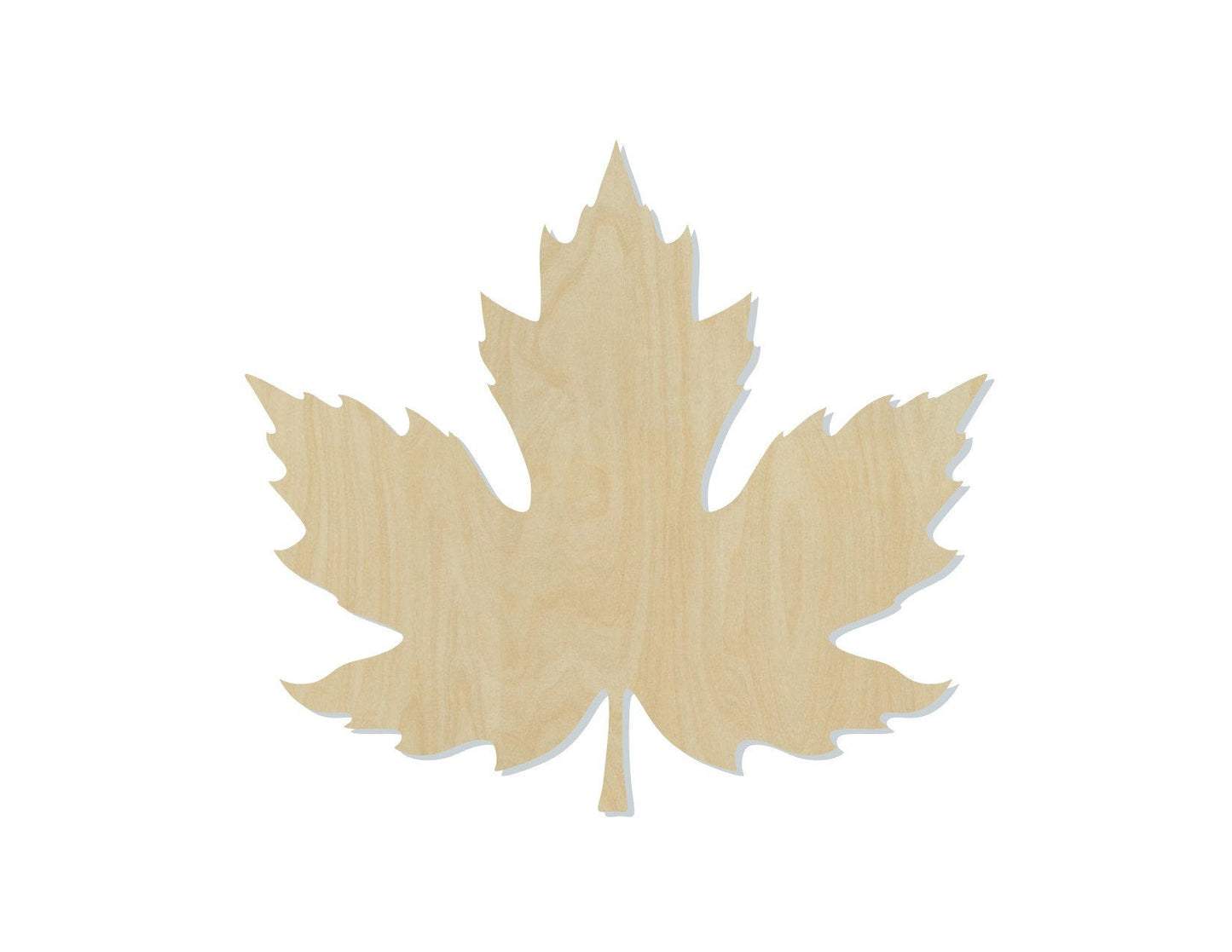 Maple Leaf wood cutouts wood shapes Plants Flowers Fall colors Fall leaves #1675 - Multiple Sizes Available - Unfinished Wood Cutout Shapes