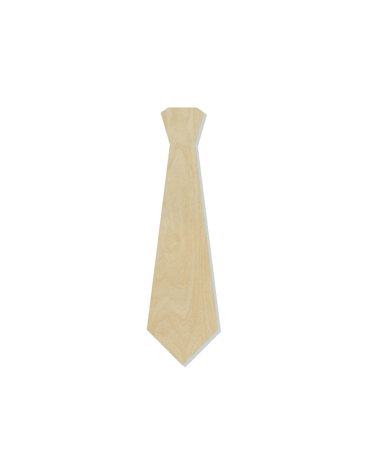 Tie wood shape wood cutouts Neck Tie Sunday Suit Father's Day DIY Paint kit #1776 - Multiple Sizes Available - Unfinished Wood Cutout Shapes