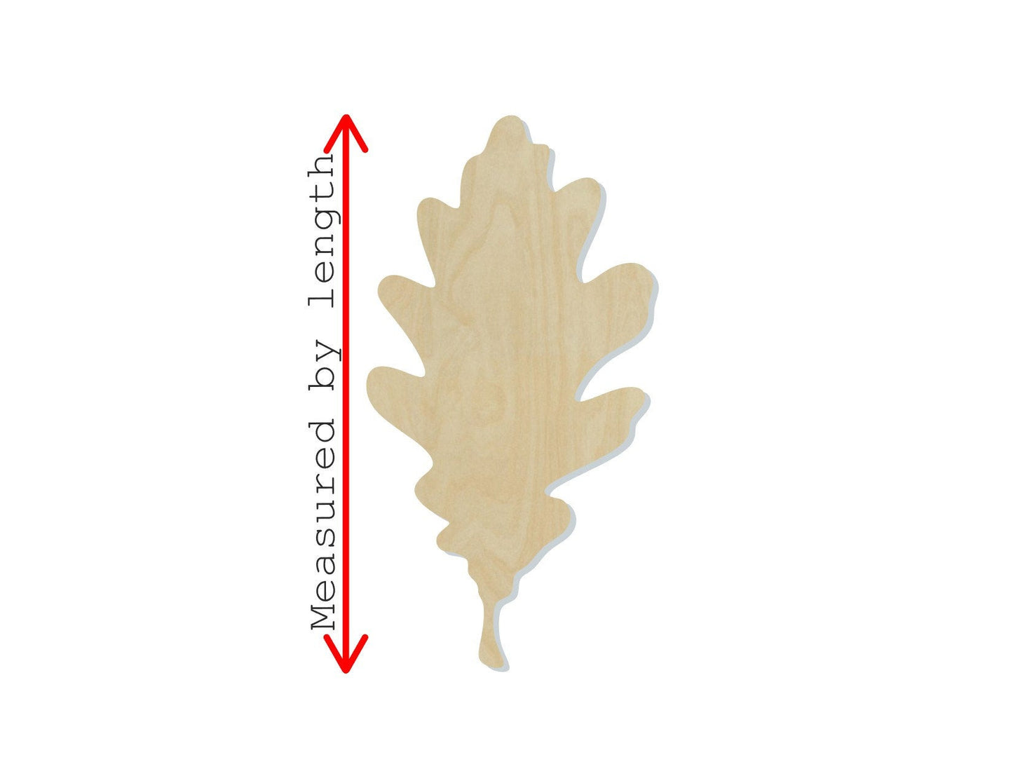 Oak Leaf wood shape wood cutouts Fall colors Fall leaves Fall time DIY #1790 - Multiple Sizes Available - Unfinished Wood Cutout Shapes