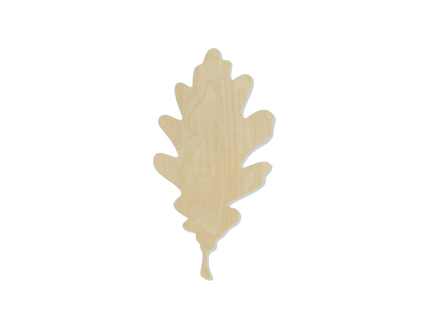 Oak Leaf wood shape wood cutouts Fall colors Fall leaves Fall time DIY #1790 - Multiple Sizes Available - Unfinished Wood Cutout Shapes