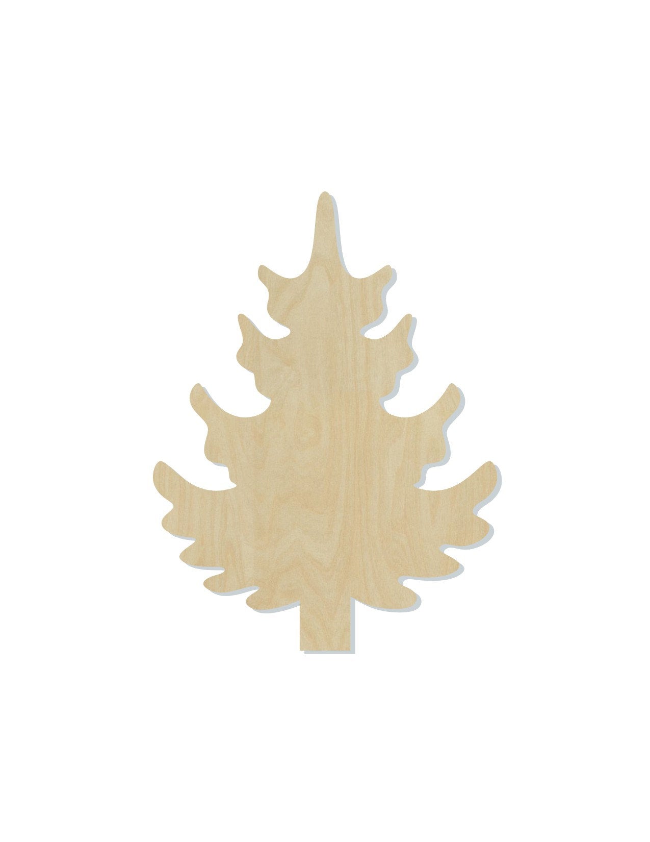 Pine Tree wood shape wood cutouts trees DIY Paint kit #1851 - Multiple Sizes Available - Unfinished Wood Cutout Shapes