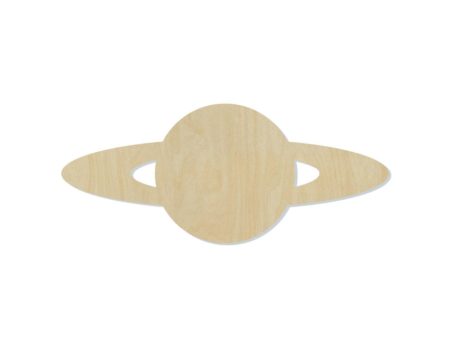 Planet wood shape wood cutouts DIY paint kit #1864 - Multiple Sizes Available - Unfinished Wood Cutout Shapes