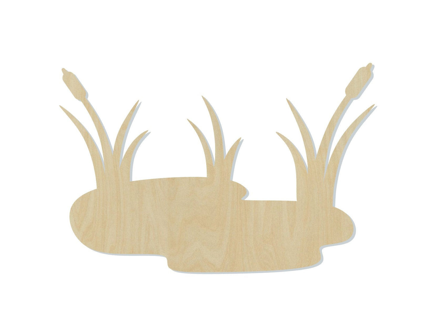 Pond wood shape wood cutouts DIY Paint kit #1874 - Multiple Sizes Available - Unfinished Wood Cutout Shapes