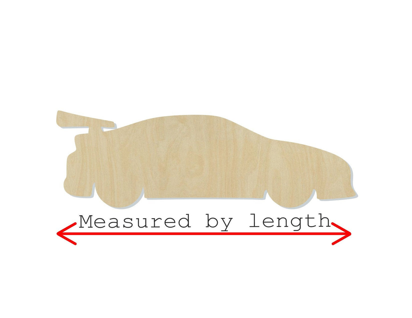 Race Car wood shape wood cutouts Cars Transportation DIY paint kit #1905 - Multiple Sizes Available - Unfinished Wood Cutout Shapes