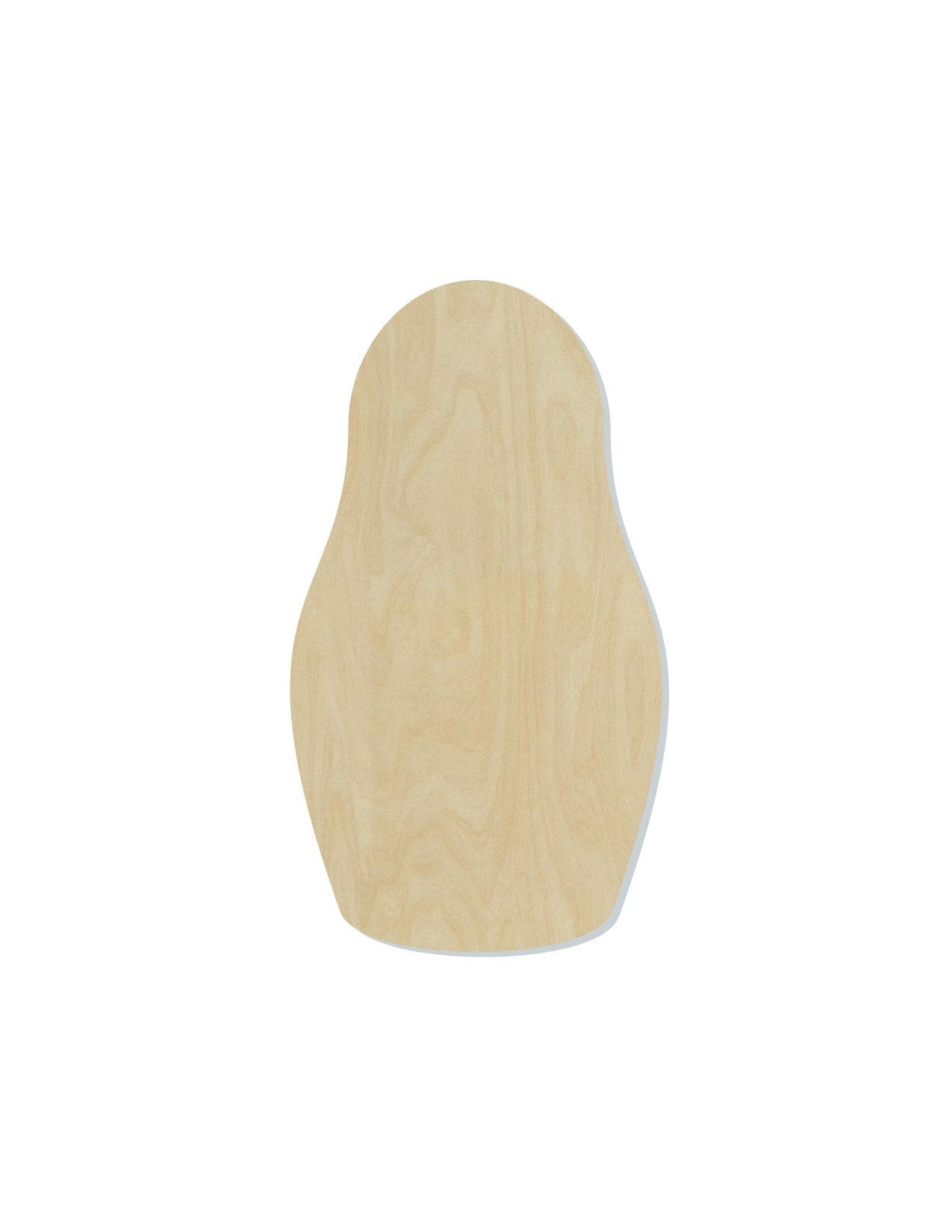 Russian Doll wood shape wood cutouts Russia DIY Paint kit #1944 - Multiple Sizes Available - Unfinished Wood Cutout Shapes
