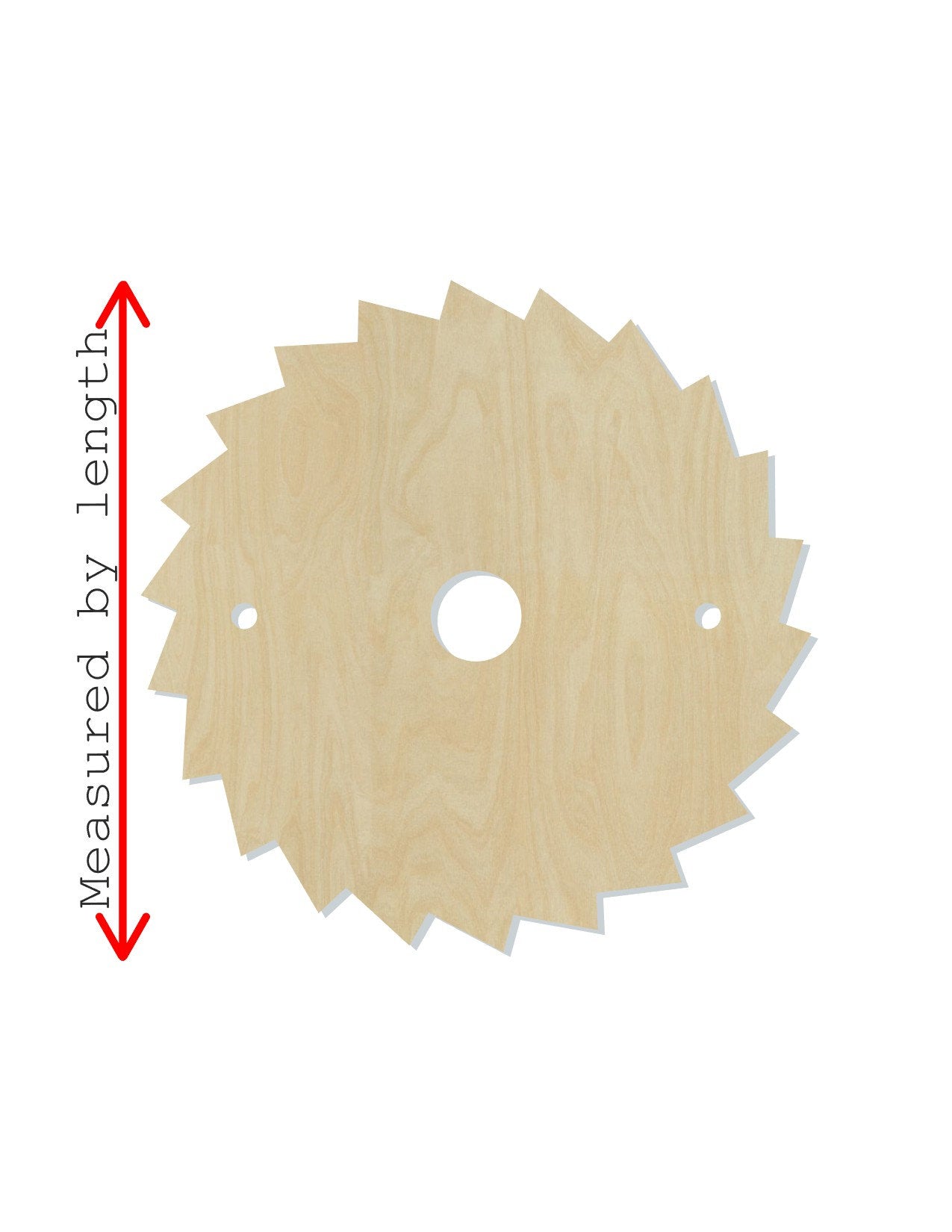 Saw Blade wood shape wood cutouts Father's Day Craft DIY paint kit #1961 - Multiple Sizes Available - Unfinished Wood Cutout Shapes