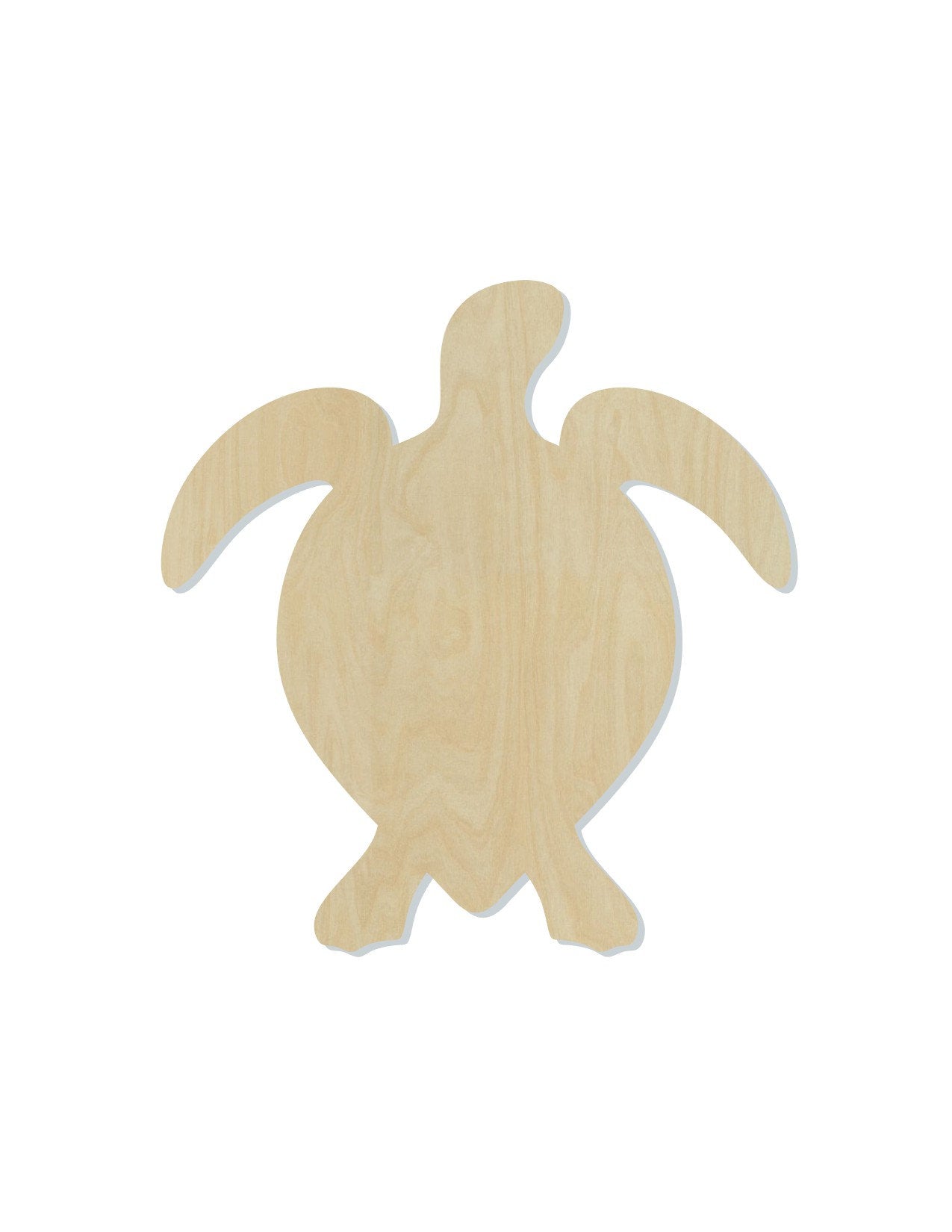 Sea Turtle wood shape wood cutouts ocean animals sea life beach DIY #1979 - Multiple Sizes Available - Unfinished Wood Cutout Shapes