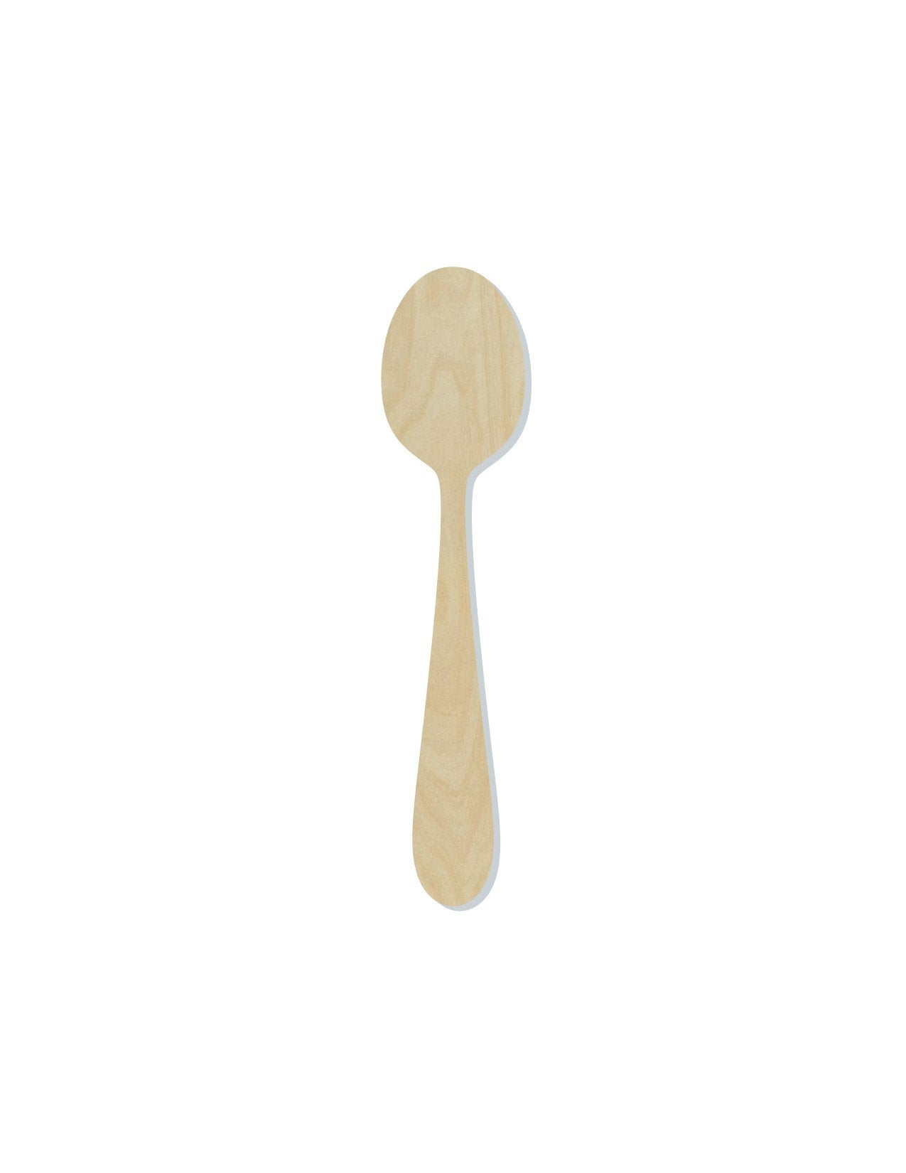 Spoon wood shape wood cutouts Kitchen Decor DIY Paint kit #2046 - Multiple Sizes Available - Unfinished Wood Cutout Shapes