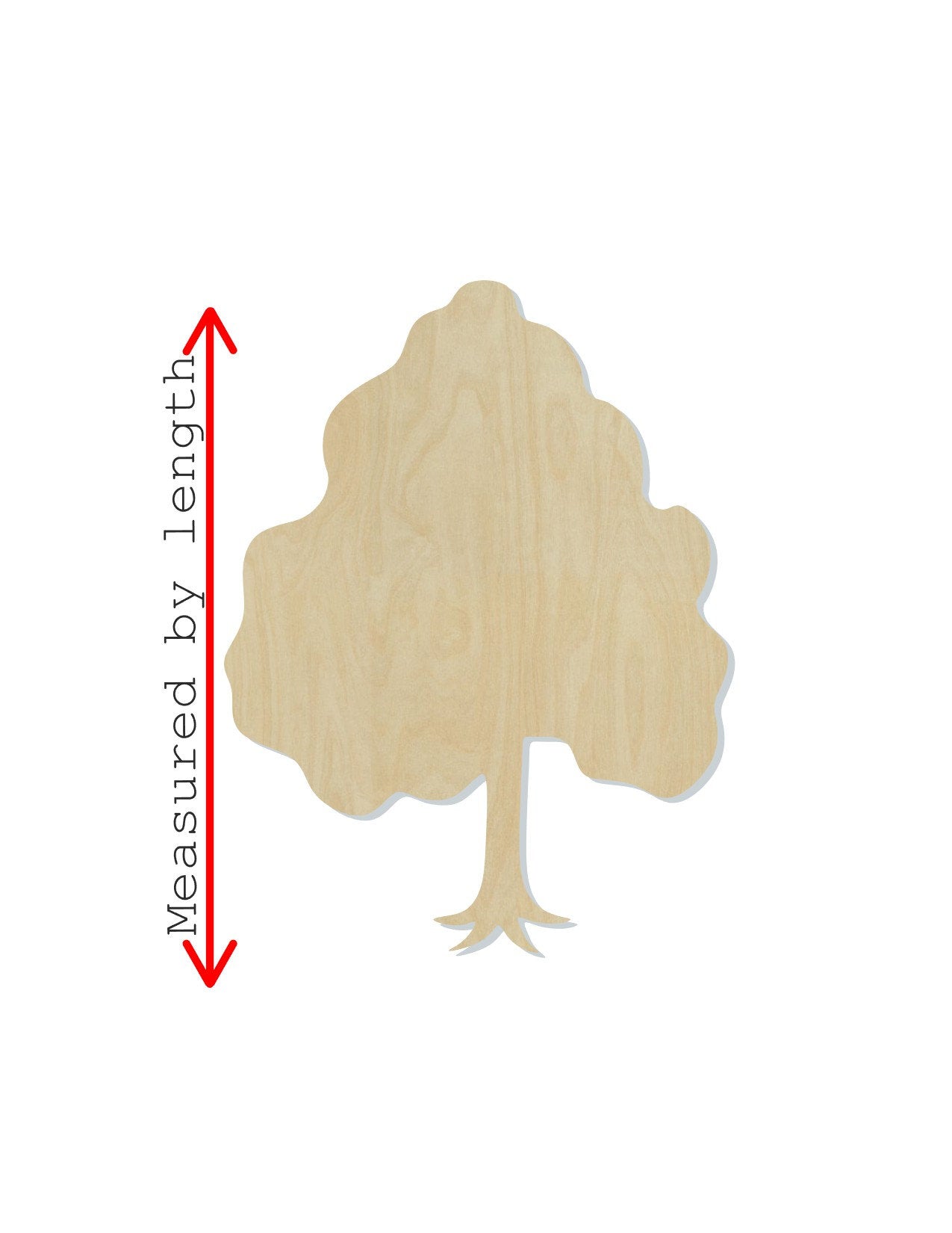 Tree Wood blank cutouts DIY paint kit Family tree nature forrest #2121 - Multiple Sizes Available - Unfinished Cutout Shapes