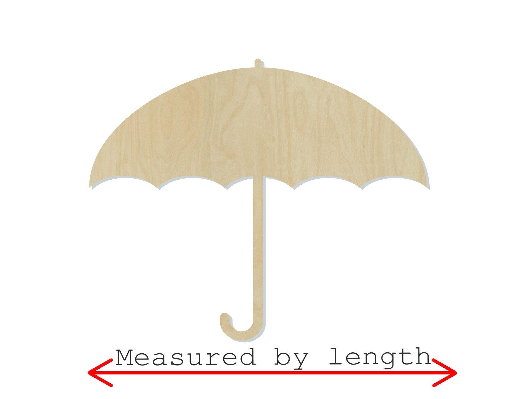 Umbrella Wood Cutouts Rain paint kit raining winter #2149 - Multiple Sizes Available - Unfinished wood Cutout Shapes