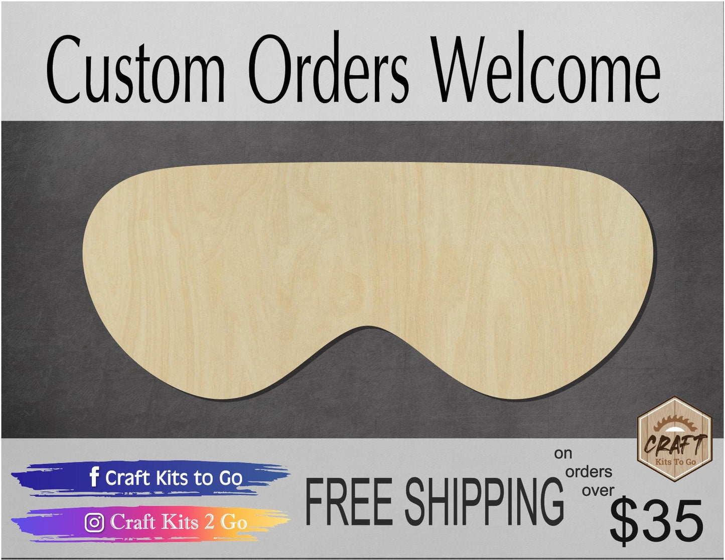 Eye Mask Cutout Custom cutout Spa Day sleeping beauty DIY Paint kit #1448 - Multiple Sizes Available - Unfinished Cutout Shapes