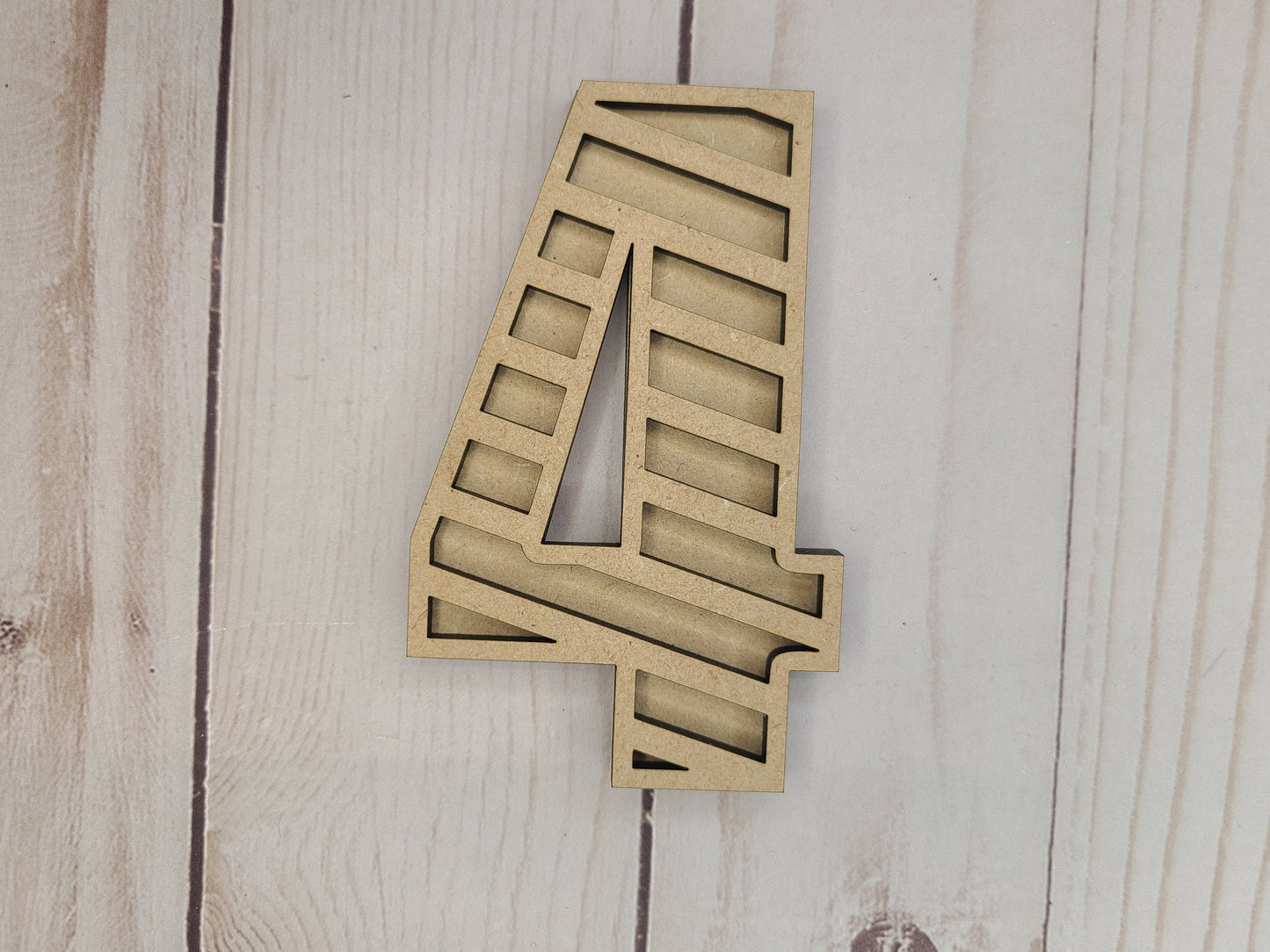 Birthday Numbers DIY Craft Kit #2576 Multiple Sizes Available - Unfinished Wood Cutout Shapes
