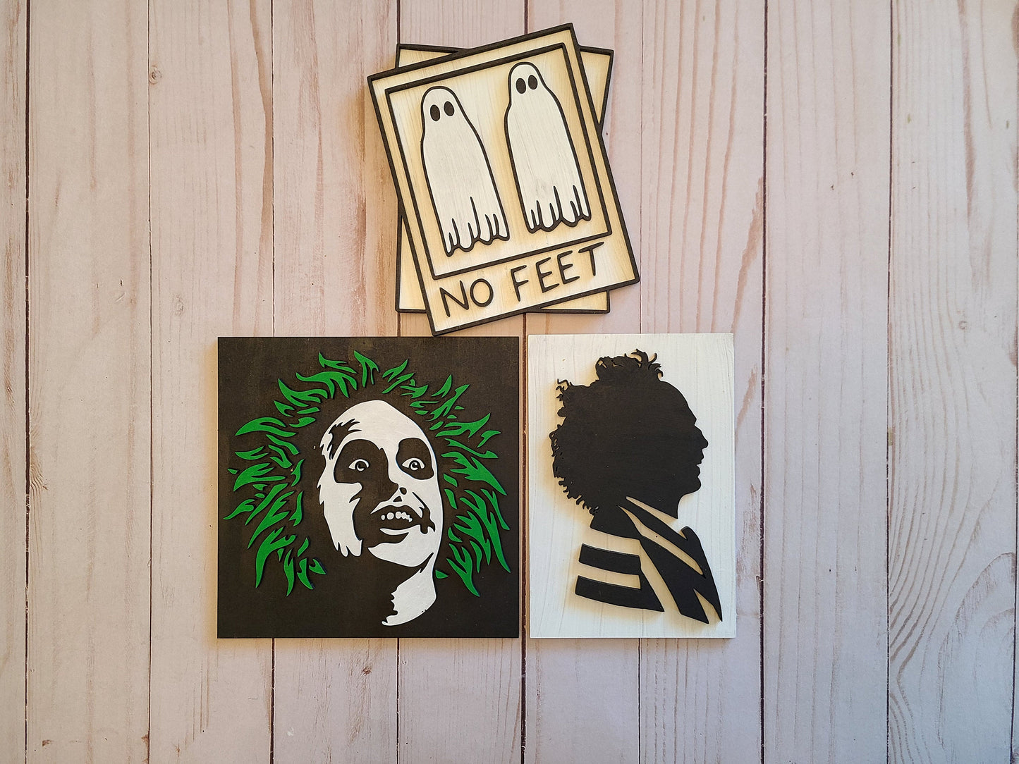 Juice Guy Silhouette Craft Kit #2569 Multiple Sizes Available - Unfinished Wood Cutout Shapes