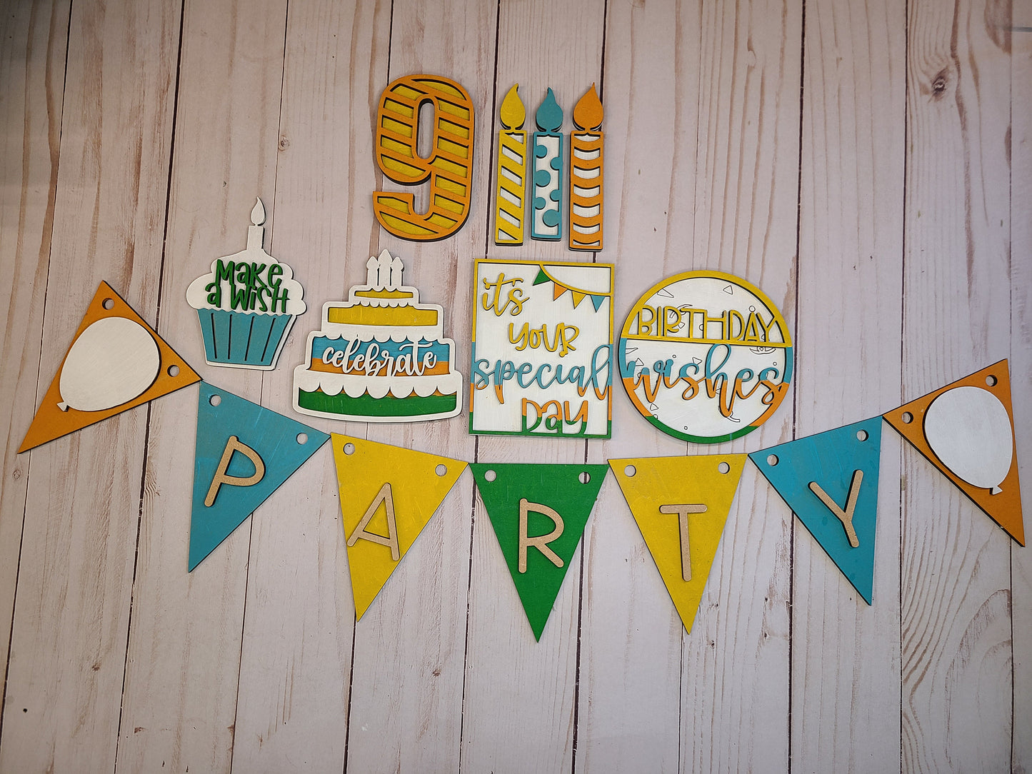 Birthday Its Your Special Day DIY Craft Kit #2568 Multiple Sizes Available - Unfinished Wood Cutout Shapes