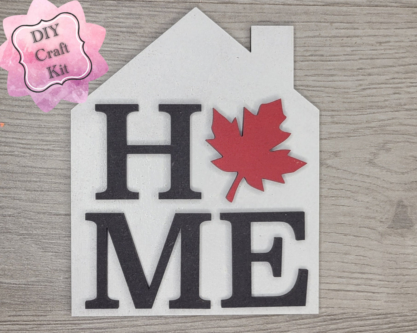 Canada Canadian Canada Craft Kit DIY Craft Kit #2940 - Multiple Sizes Available - Unfinished Wood Cutout Shapes