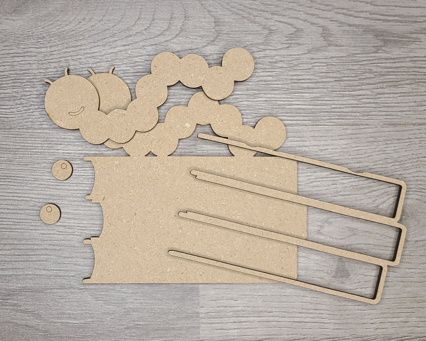 Welcome to our Classroom Interchangeable "Book Warm" DIY Paint kit #2983 - Unfinished Wood shape cutouts