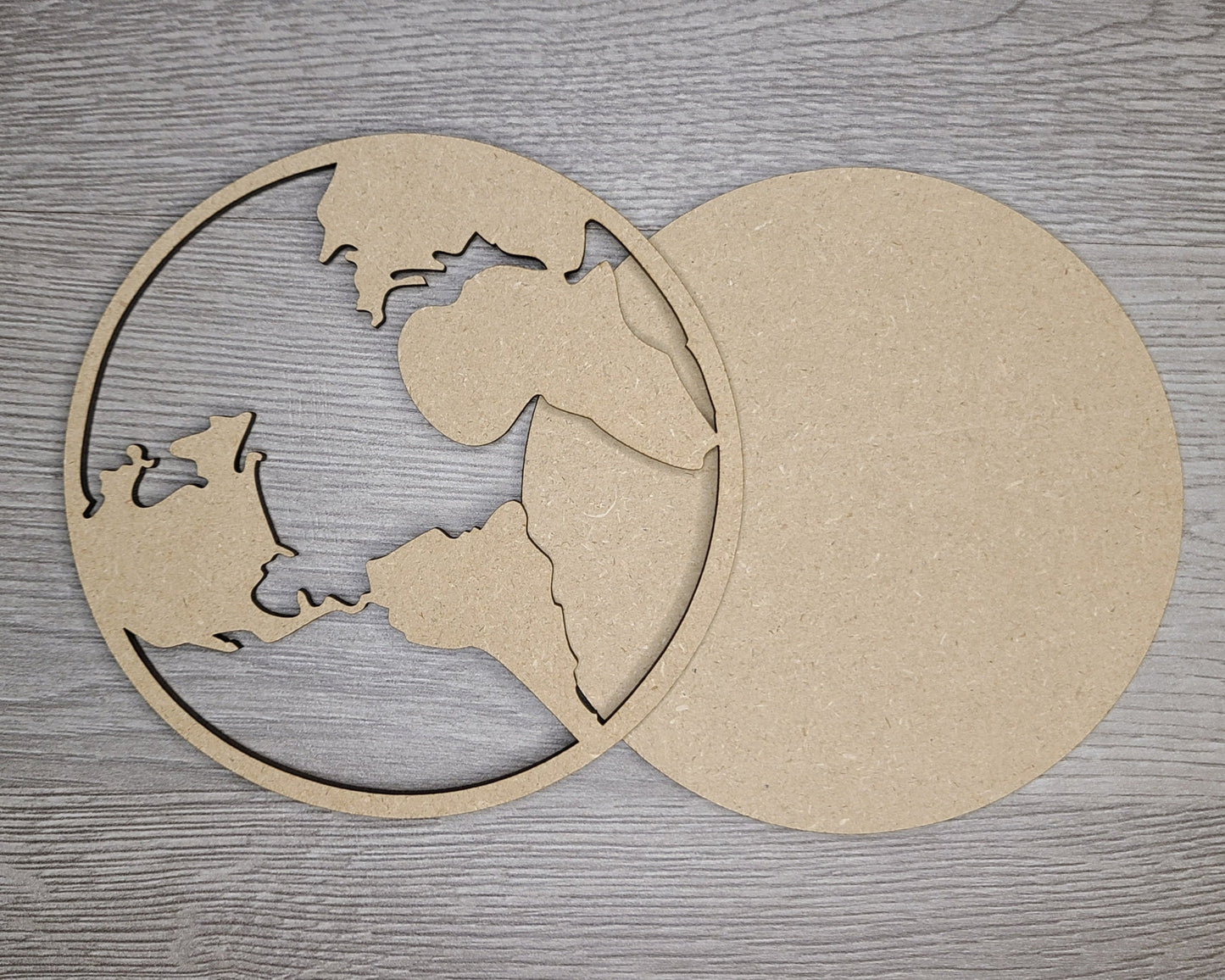 Welcome to our Classroom Interchangeable "Earth" DIY Paint kit #2983 - Unfinished Wood shape cutouts