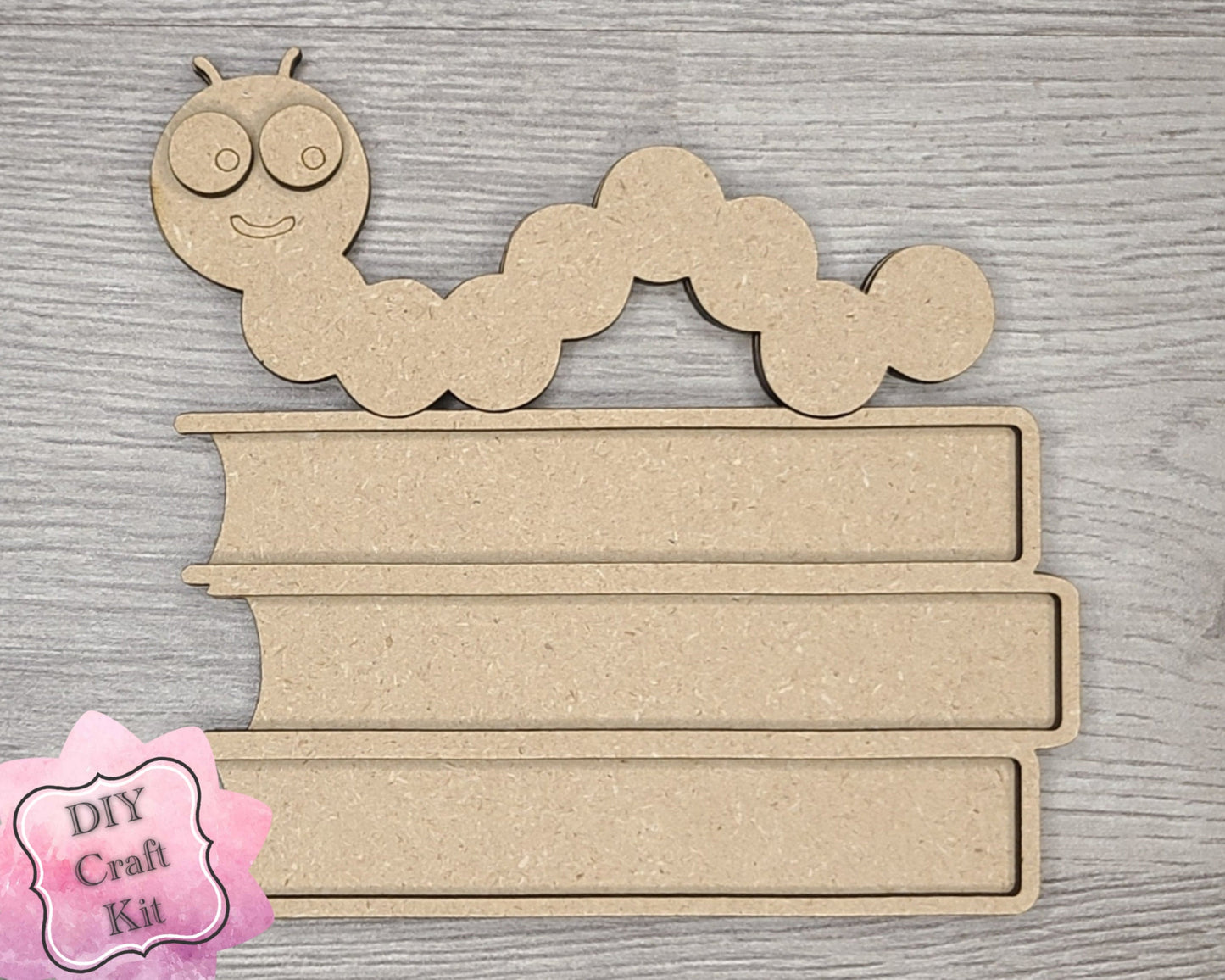 Welcome to our Classroom Interchangeable "Book Warm" DIY Paint kit #2983 - Unfinished Wood shape cutouts
