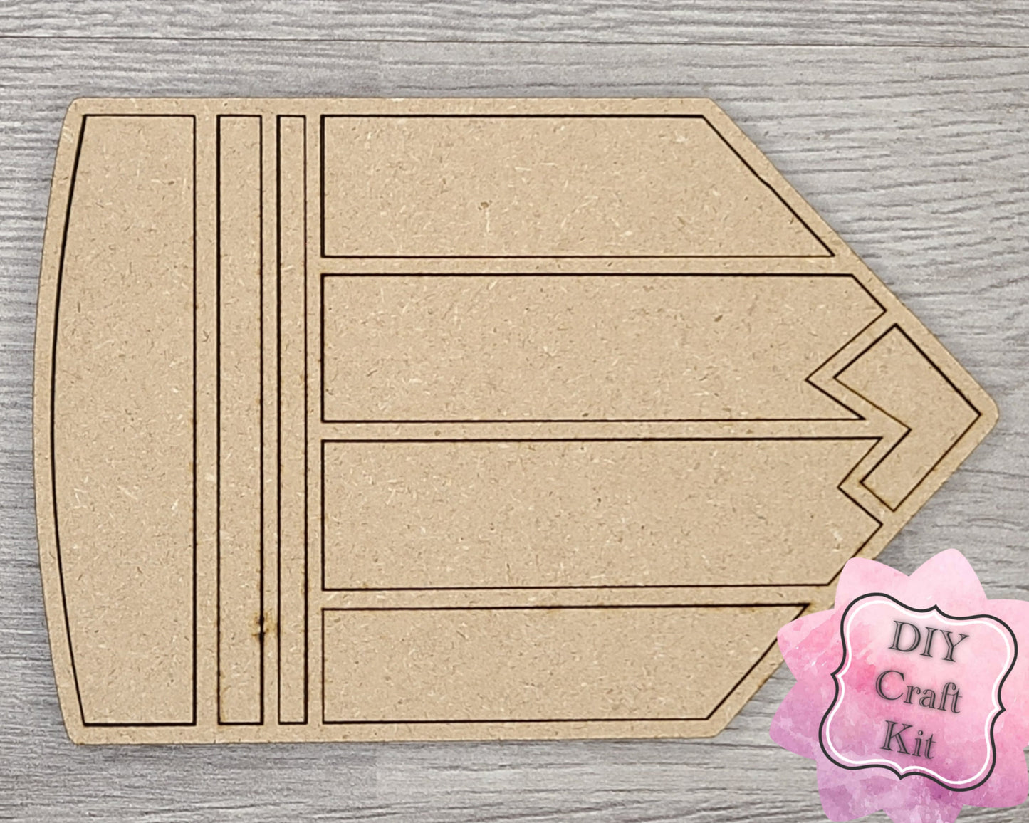 Welcome to our Classroom Interchangeable "Pencil" DIY Paint kit #2983 - Unfinished Wood shape cutouts
