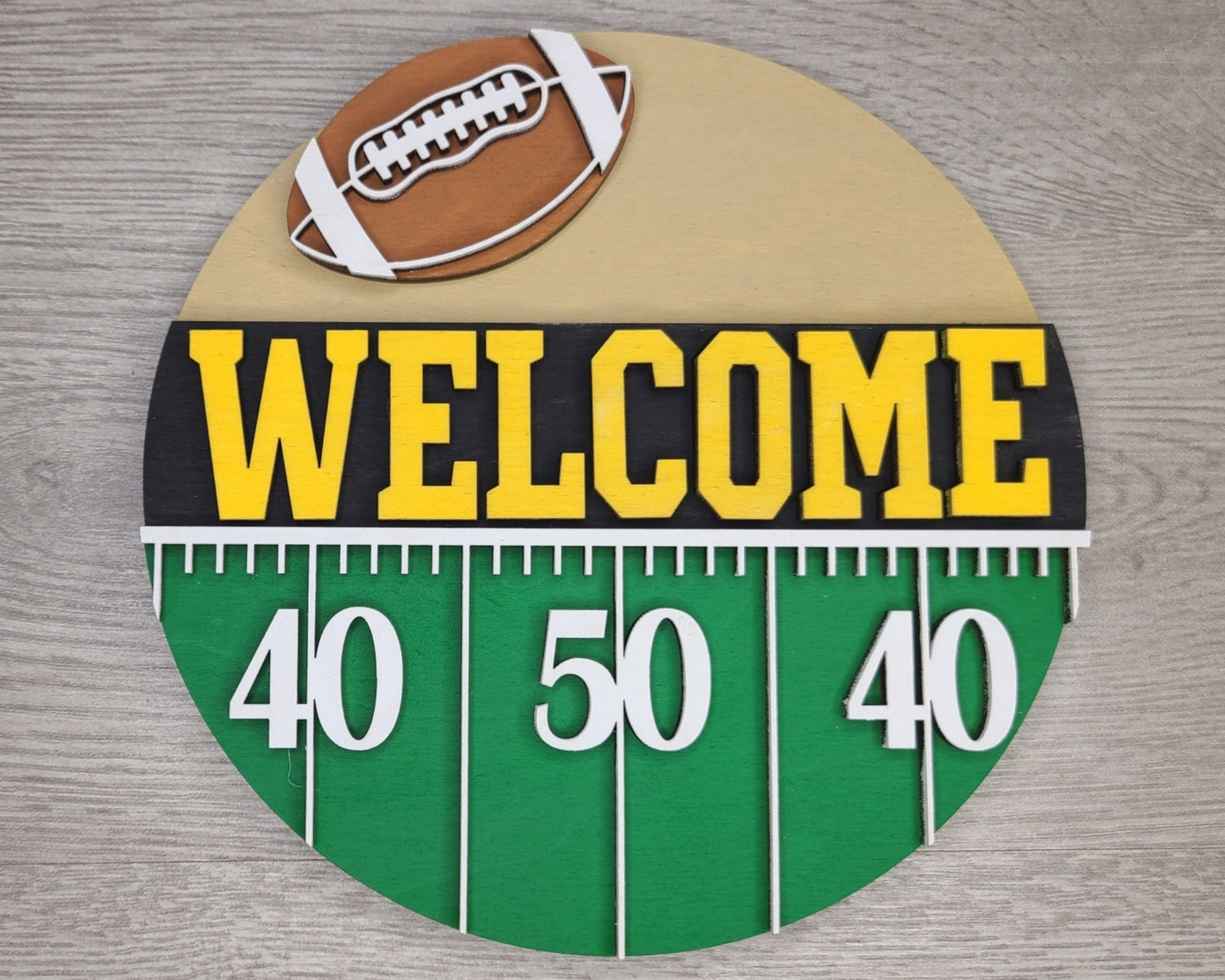 Football Craft Kits & Cutouts